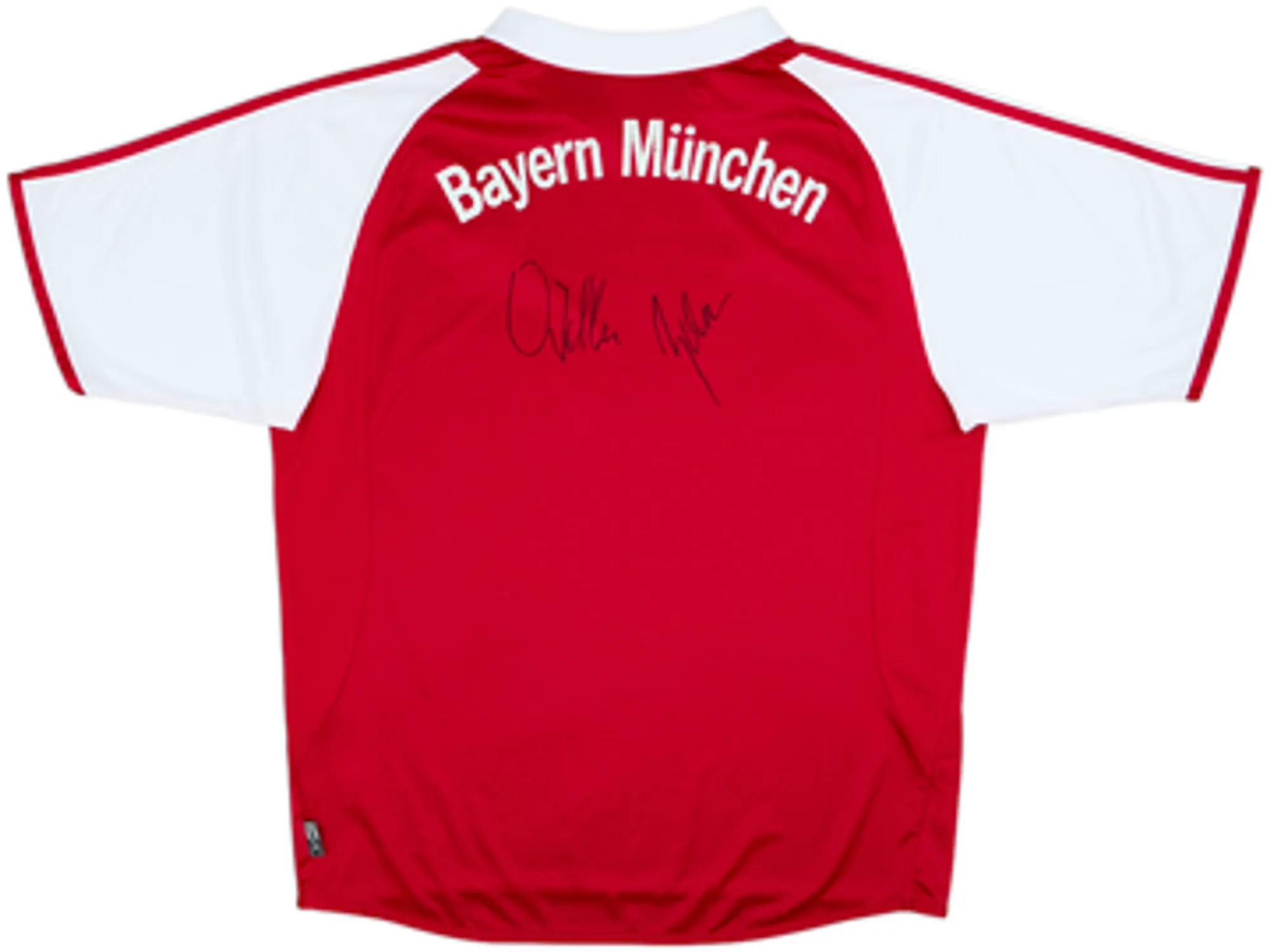 2003-04 Bayern Munich Signed Home Shirt - 7/10 - (L)