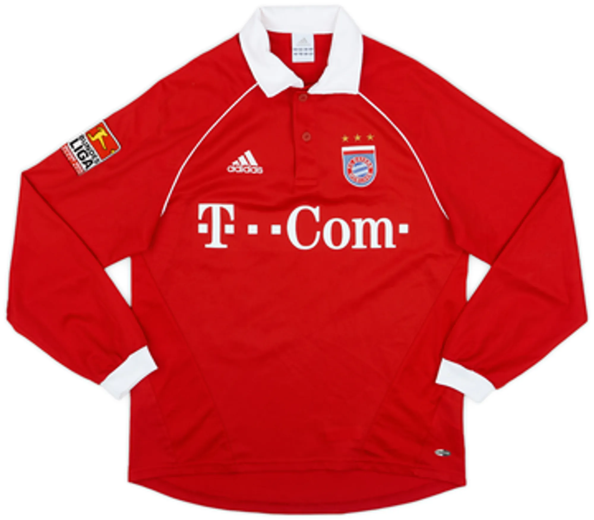 2005-06 Bayern Munich Home L/S Shirt Santa Cruz #24 - 5/10 - (S)