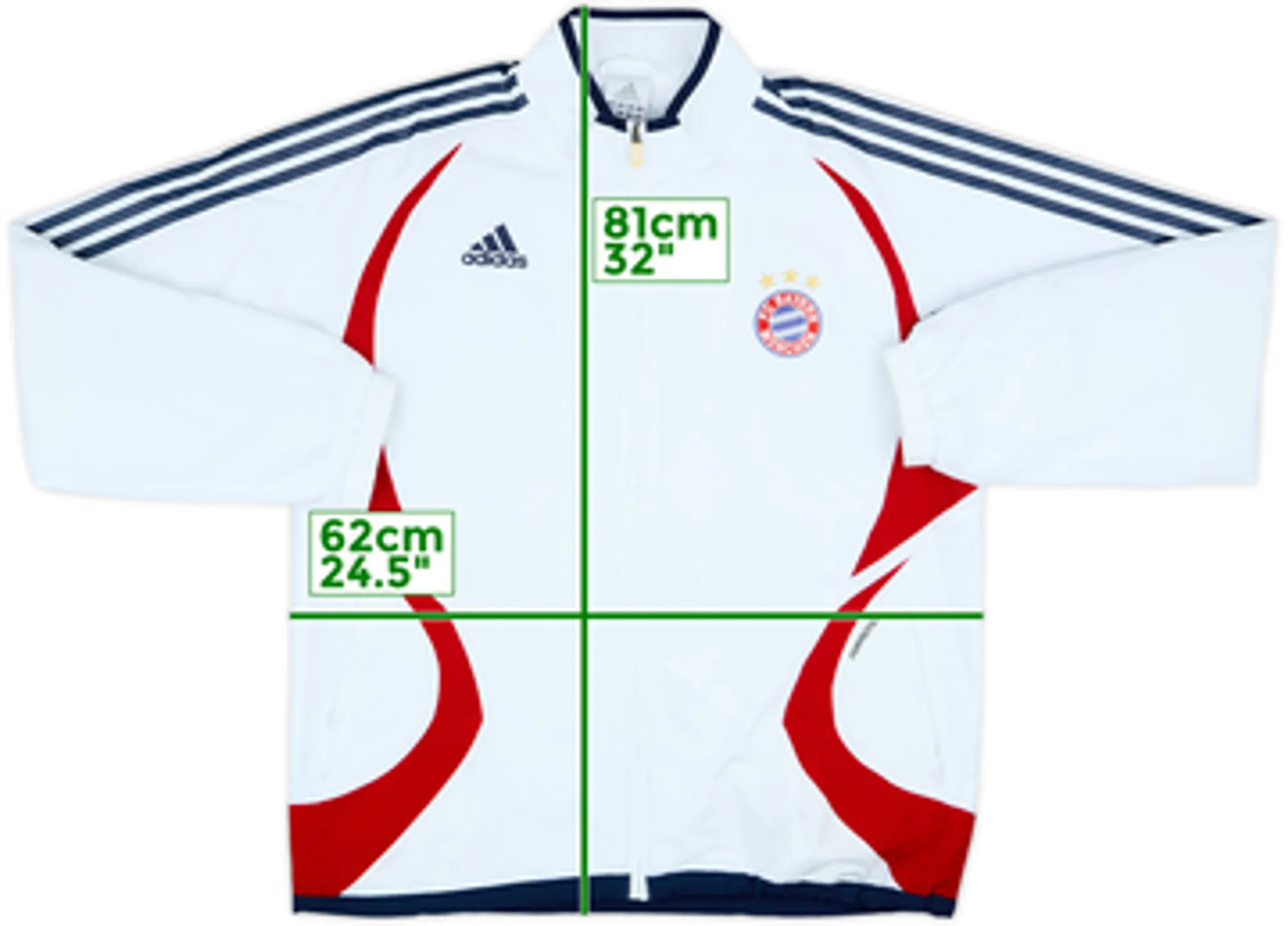 2006-07 Bayern Munich adidas Formotion Track Jacket - 8/10 - (M/L)