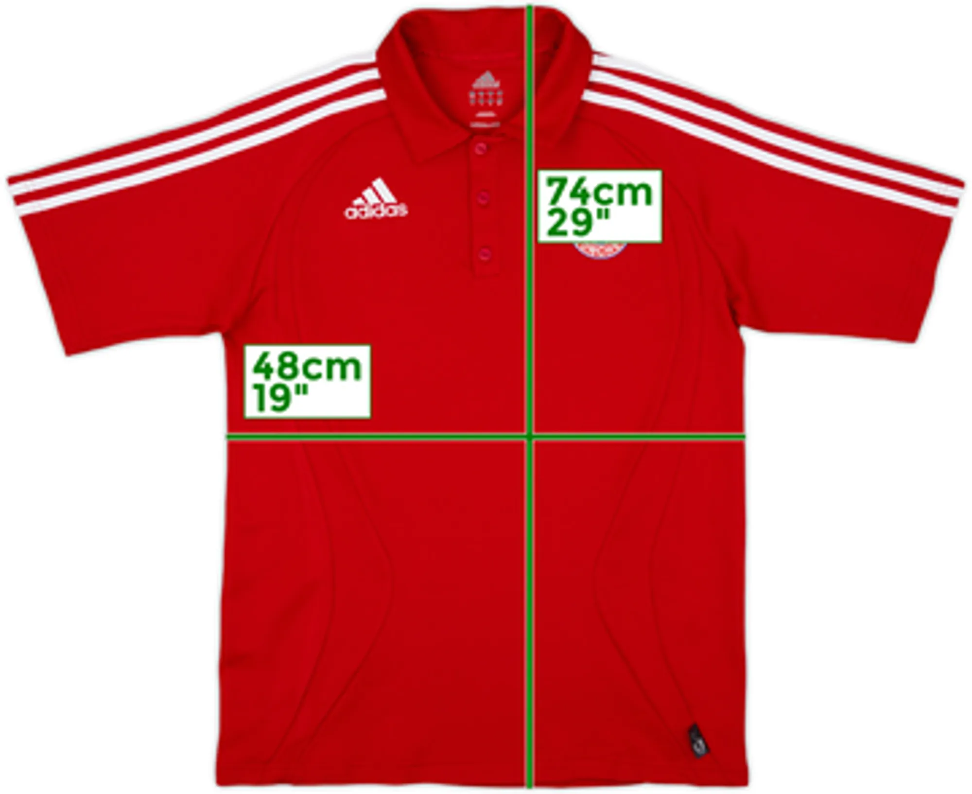 2006-07 Bayern Munich adidas Polo Shirt - 9/10 - (L)