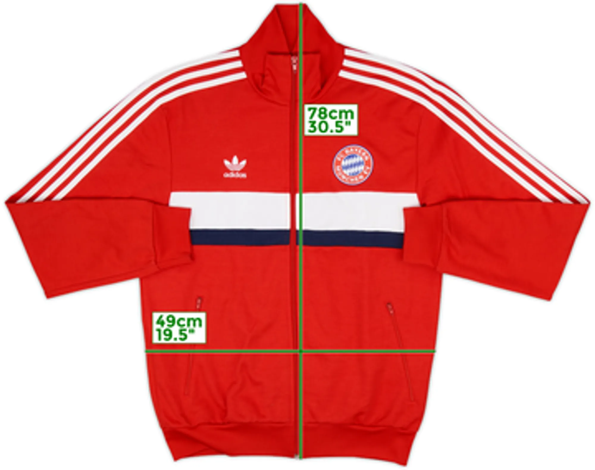 2006-07 Bayern Munich adidas Track Jacket - 9/10 - (L)