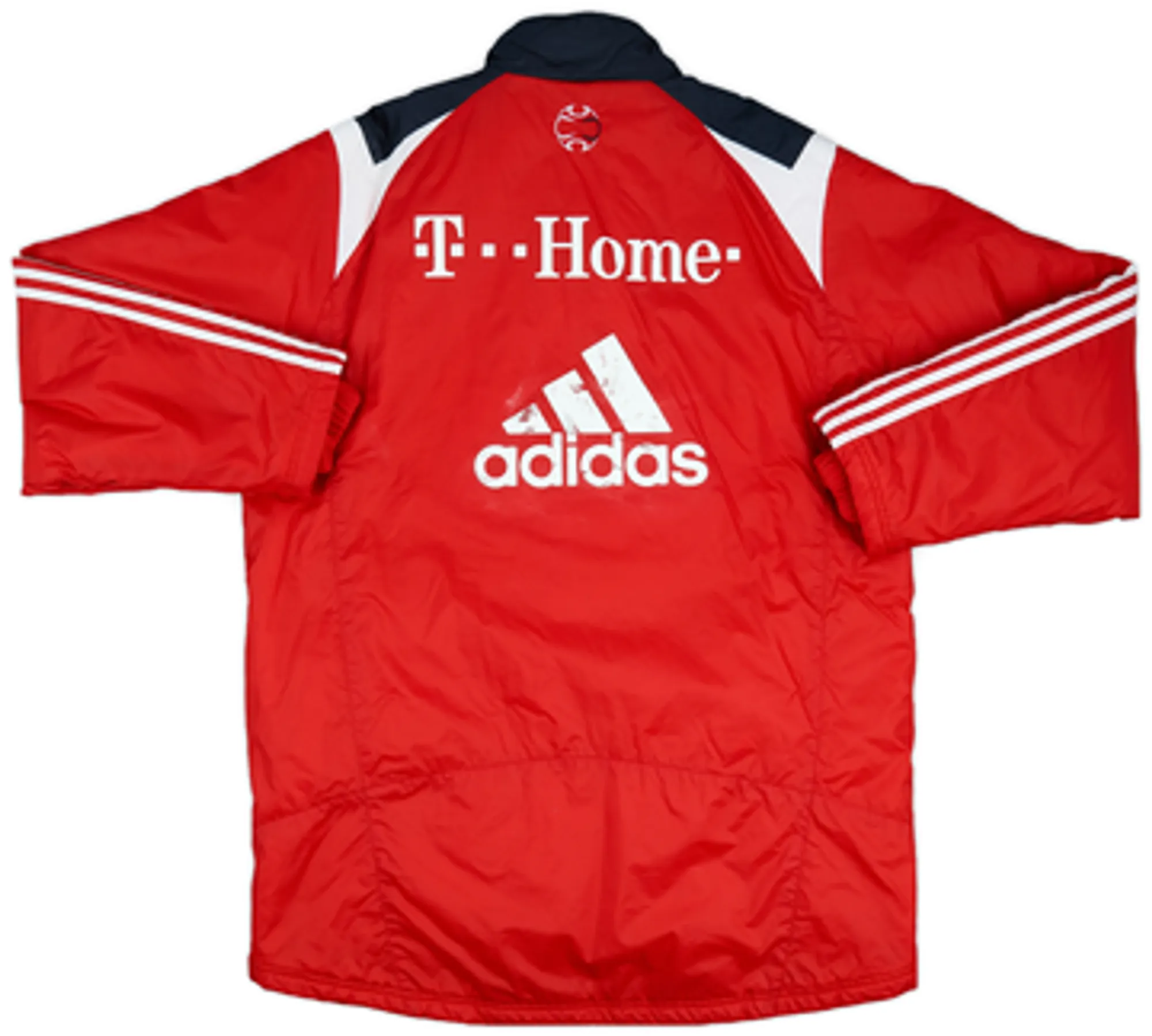 2007-08 Bayern Munich adidas Padded Bench Coat - 5/10 - (L/XL)