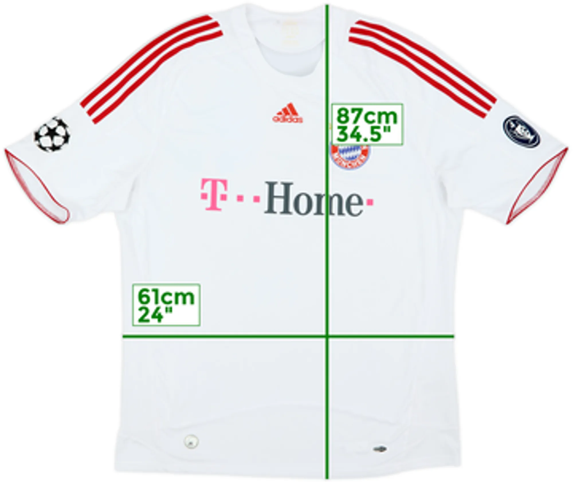 2008-09 Bayern Munich Third Shirt - 6/10 - (XXL)