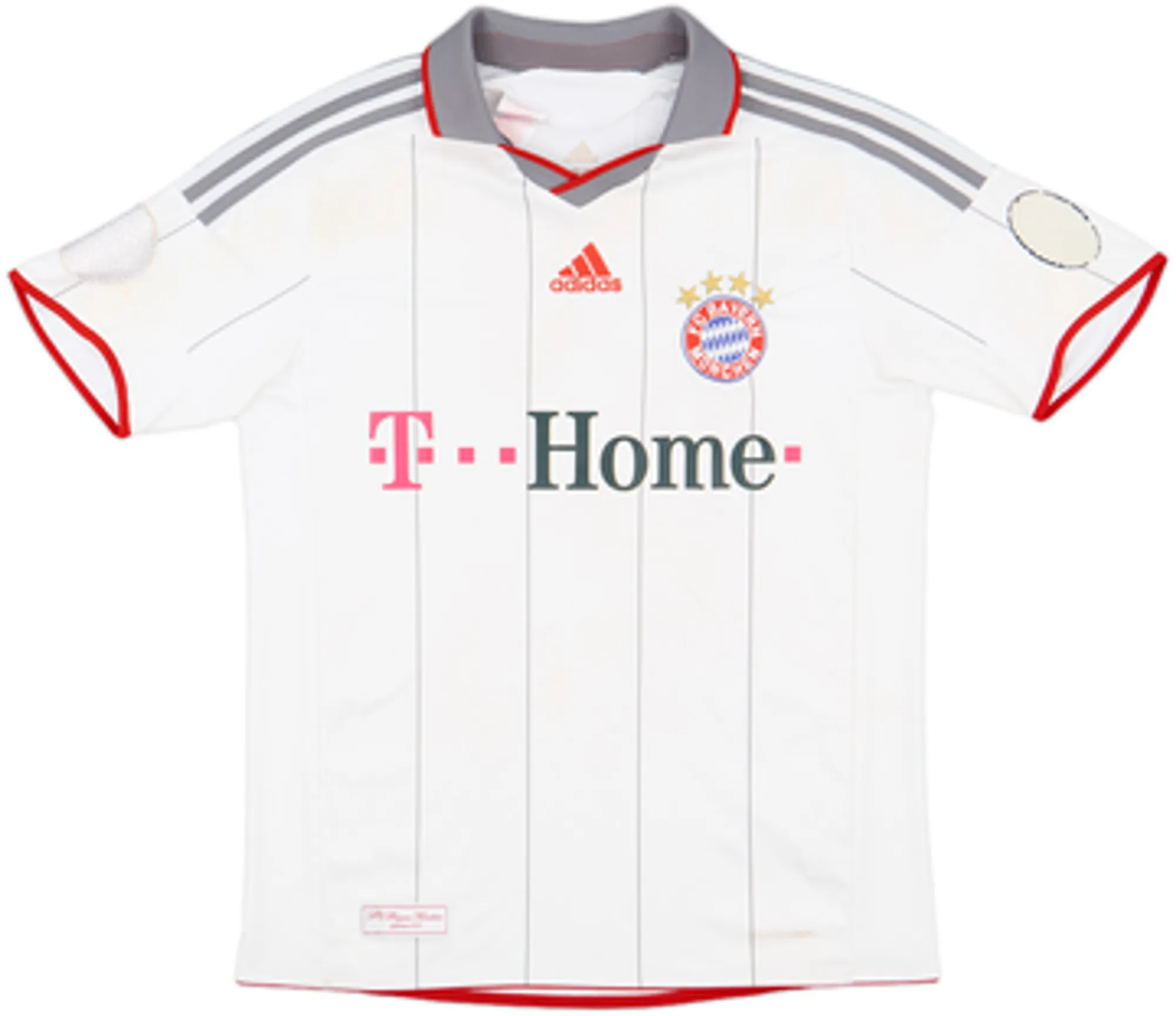 adidas Bayern Munich Boys SS Home Shirt 2009/10