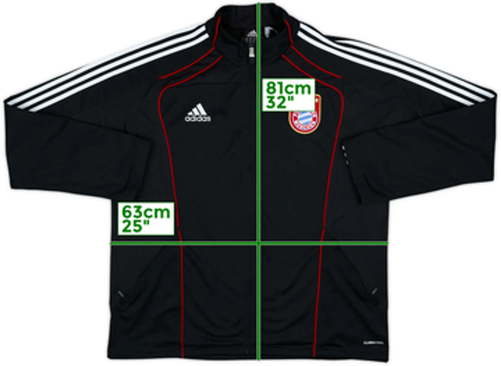 2010-11 Bayern Munich adidas Track Jacket - 8/10 - (L)