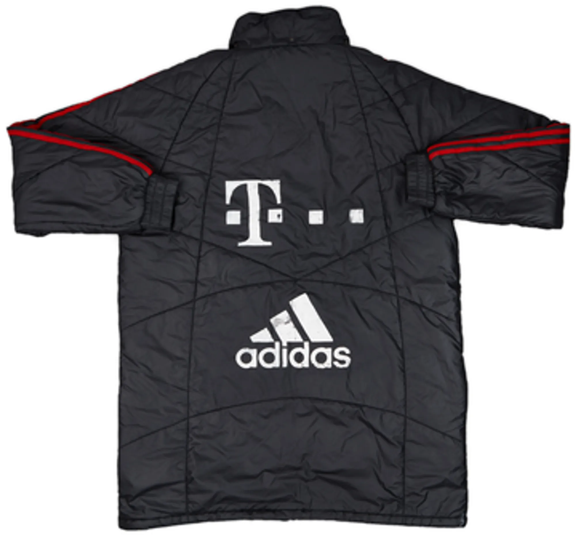 2011-12 Bayern Munich adidas Padded Bench Coat - 6/10 - (XL)