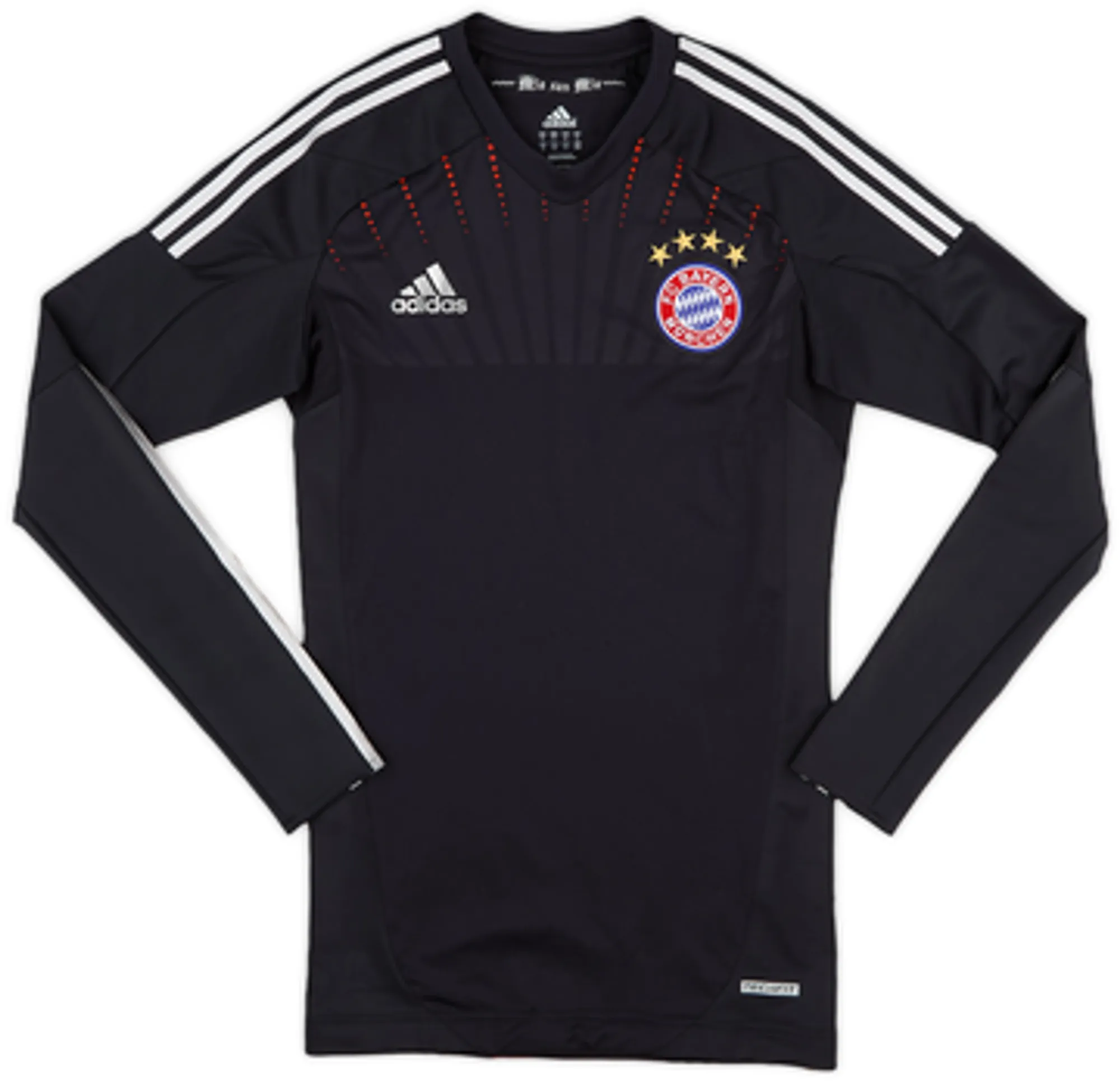 2012-13 Bayern Munich Player Issue Third L/S Shirt - 8/10 - (M)