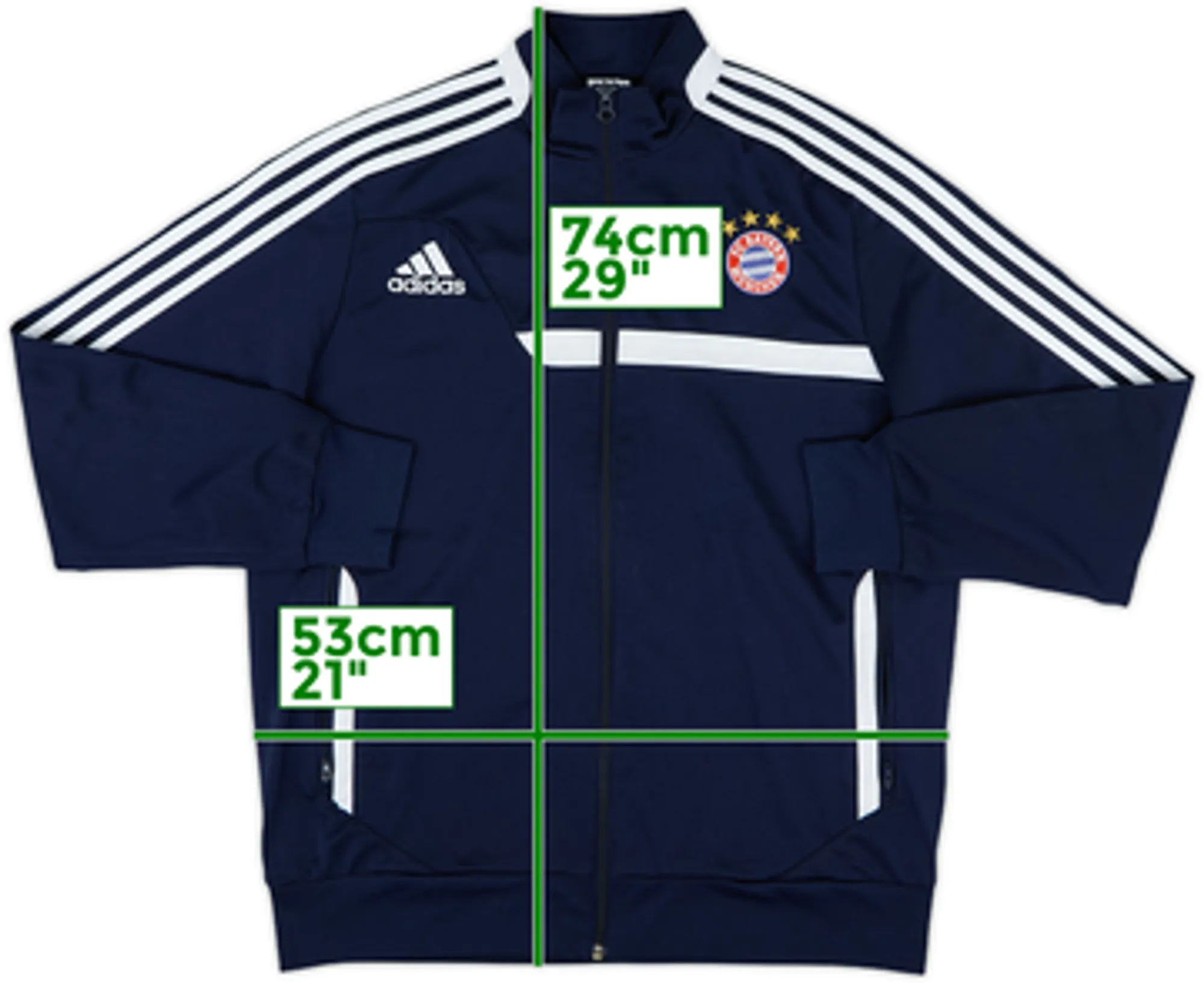 2013-14 Bayern Munich adidas Track Jacket - 7/10 - (L)