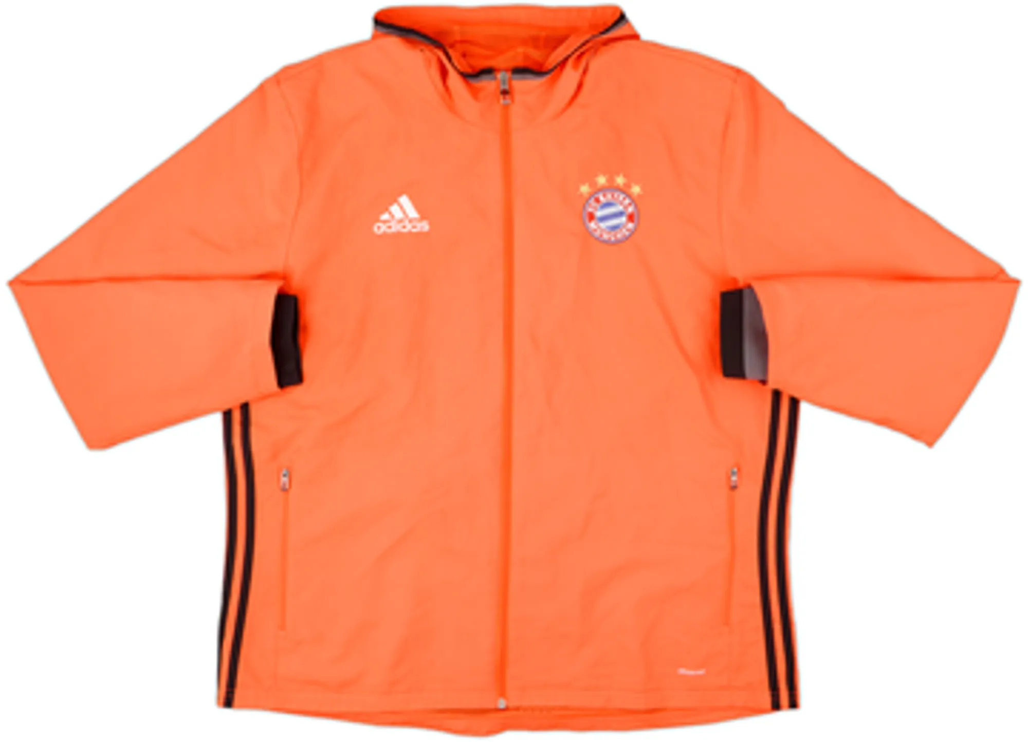 2016-17 Bayern Munich adidas Hooded Track Jacket - 10/10 - (M)