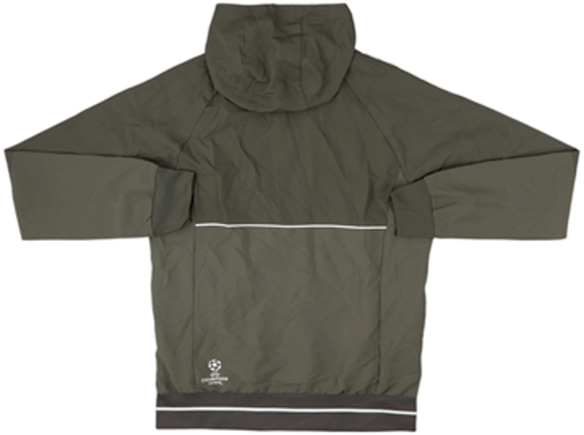 2017-18 Bayern Munich adidas CL Hooded Rain Jacket - 7/10 - (S)