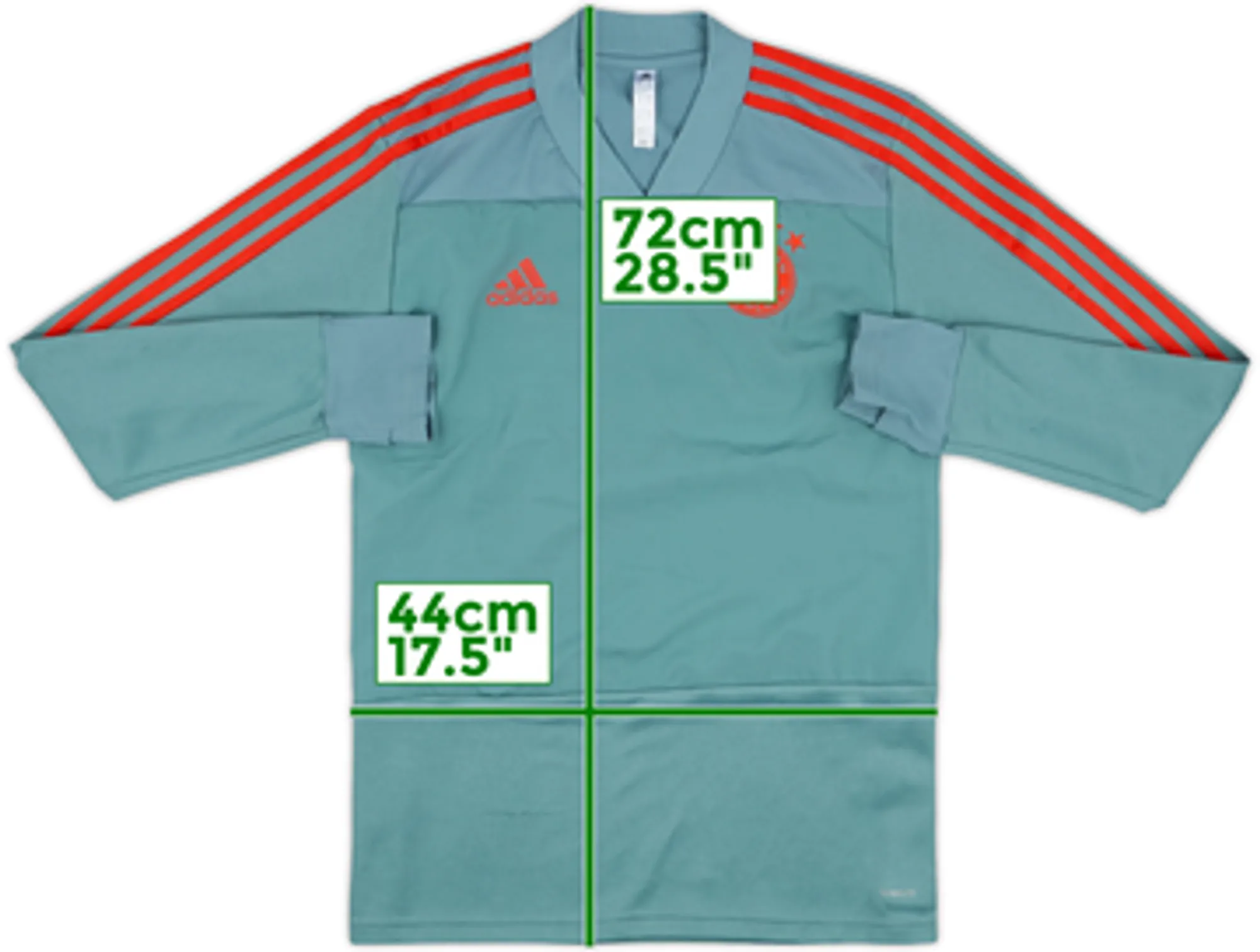 2018-19 Bayern Munich adidas Drill Top - 8/10 - (L.Boys)