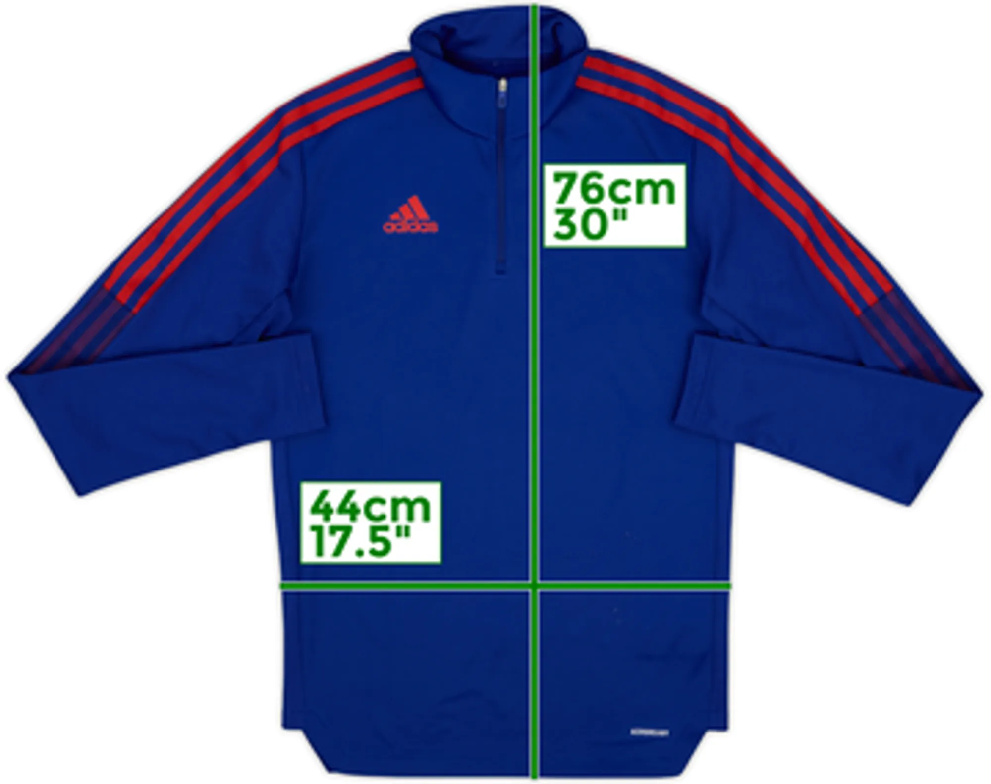 2021-22 Bayern Munich adidas 1/4 Zip Drill Top - 7/10 - (L)