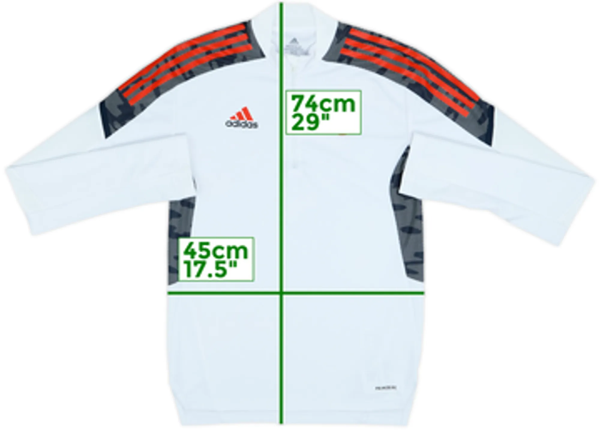 2021-22 Bayern Munich adidas 1/4 Zip Training Top - 8/10 - (XS)