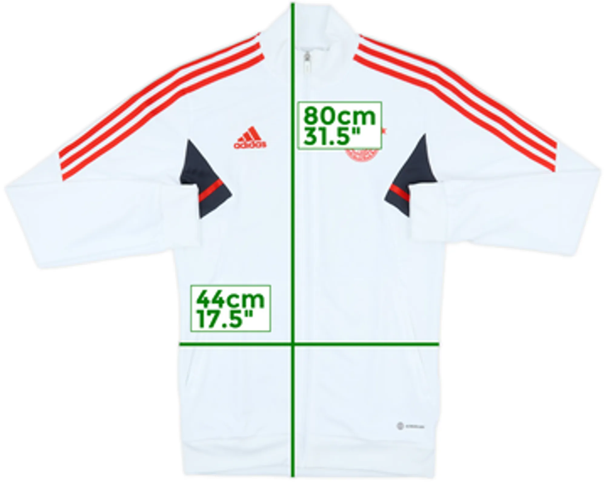 2022-23 Bayern Munich adidas Track Jacket - 8/10 - (S)