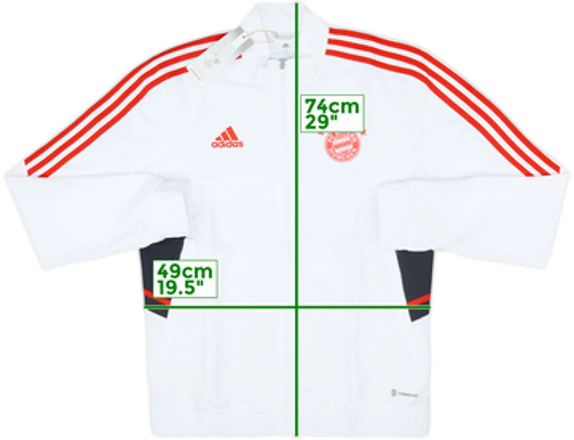 2022-23 Bayern Munich adidas Track Jacket (S)