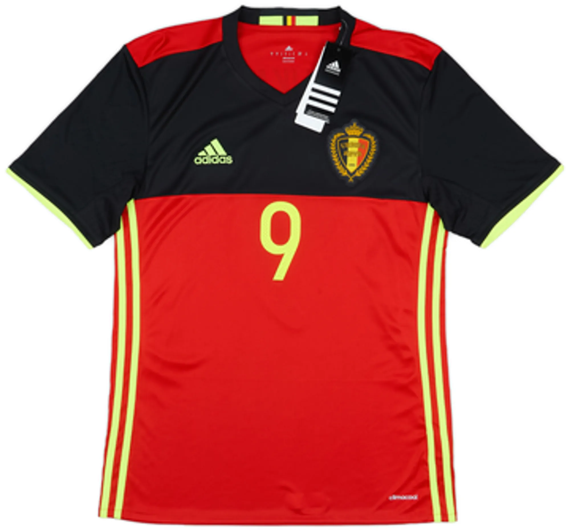 2016-17 Belgium Home Shirt Lukaku #9 (S)