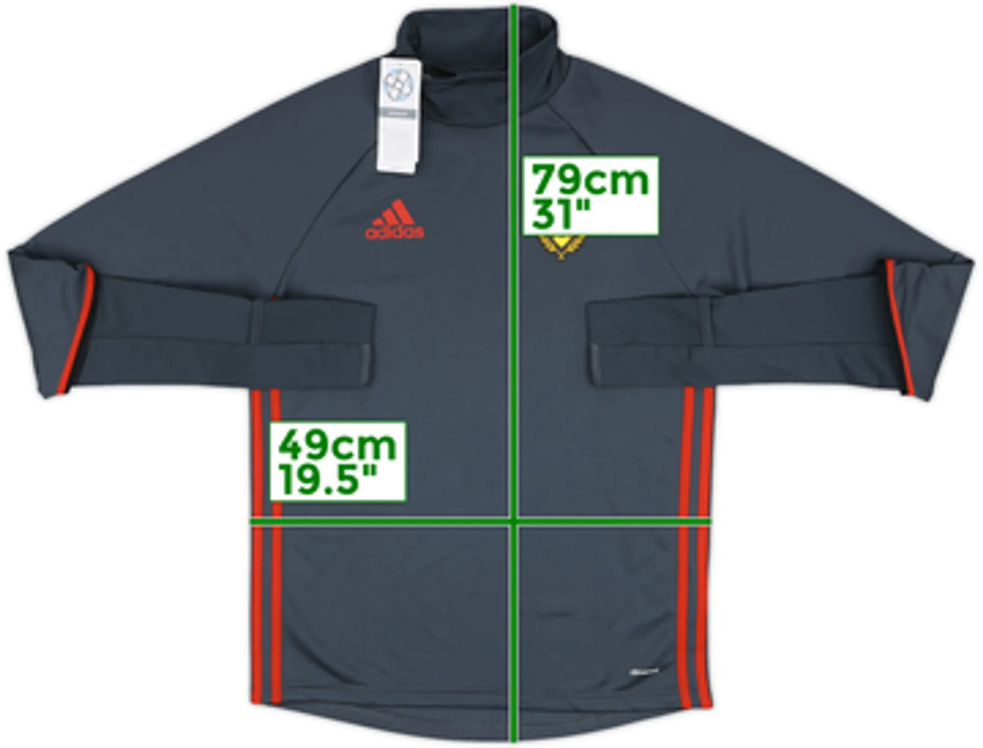 2016-17 Belgium adidas Training Top (S)