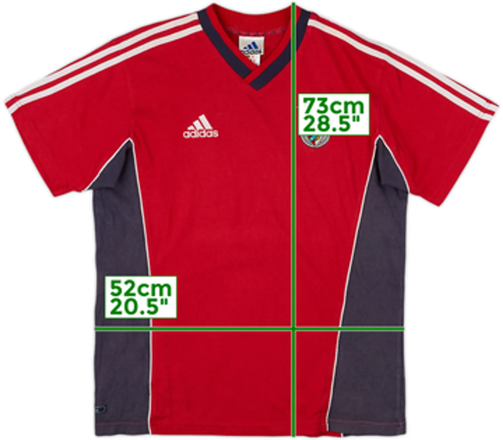 1999-2000 Benfica adidas Cotton Tee - 8/10 - (XL.Boys)