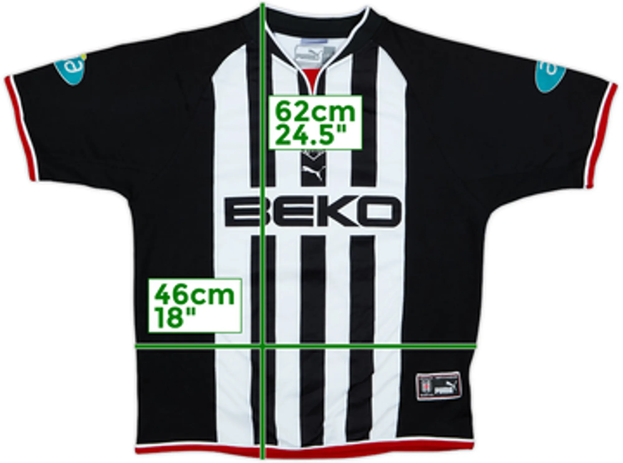 2002-03 Besiktas Away Shirt - 4/10 - (L.Boys)
