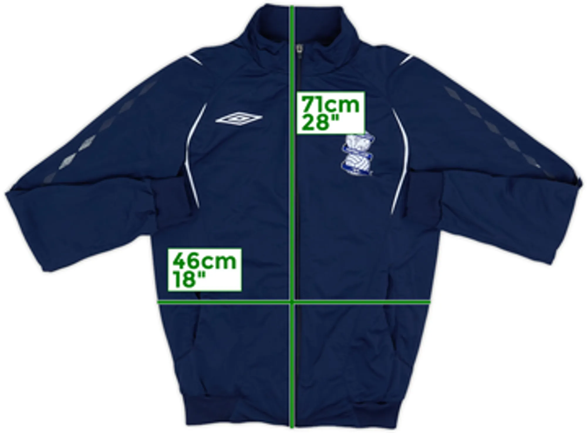 2007-08 Birmingham City Umbro Track Jacket - 7/10 - (S)