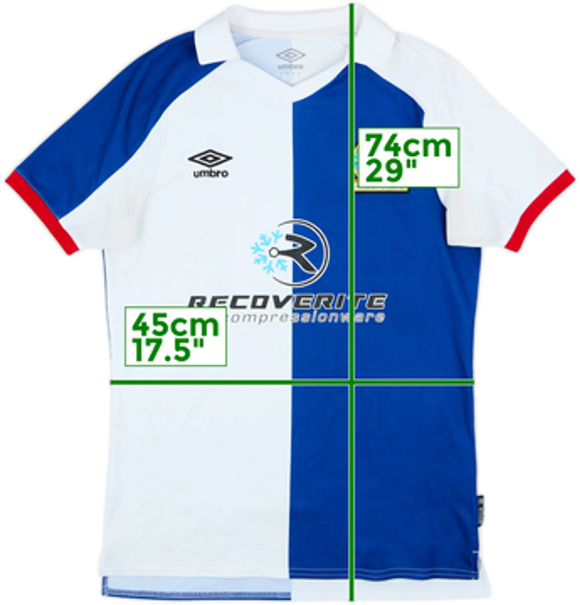 2020-21 Blackburn Home Shirt - 5/10 - (L.Boys)