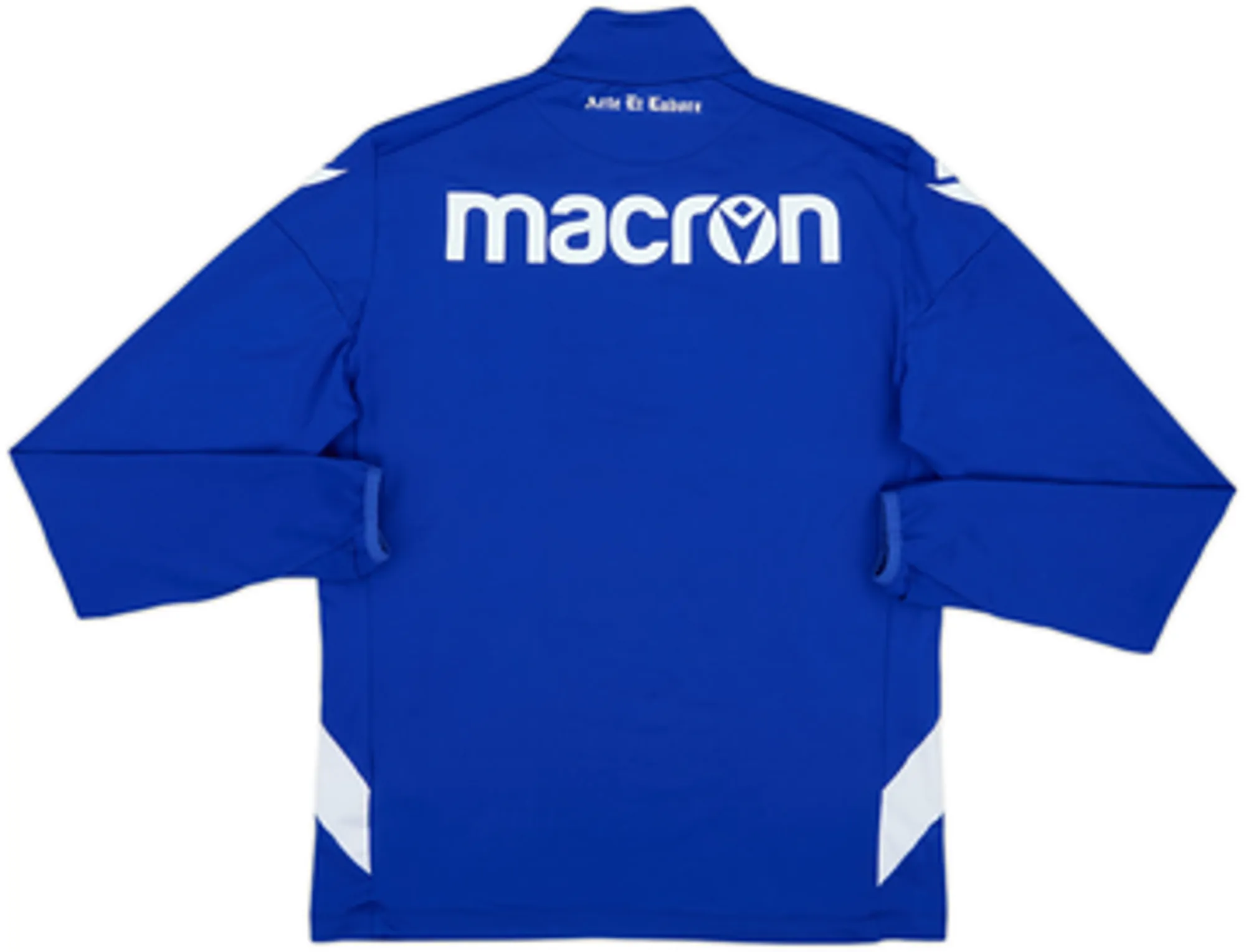 2021-22 Blackburn Staff Issue Macron 1/4 Zip Sweat Top 'SG' - 7/10 - (S)