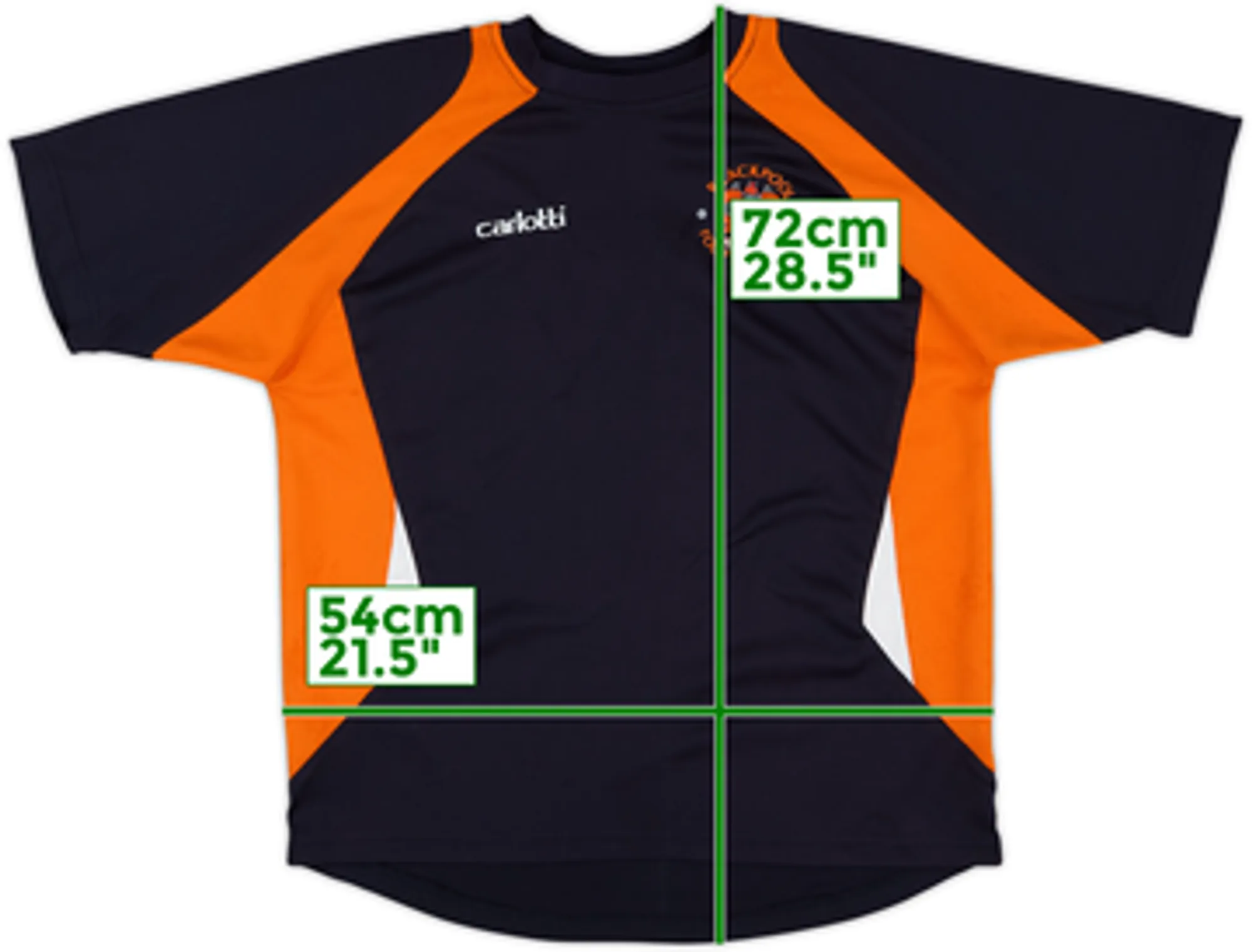 2007-08 Blackpool Carlotti Training Shirt - 7/10 - (S)