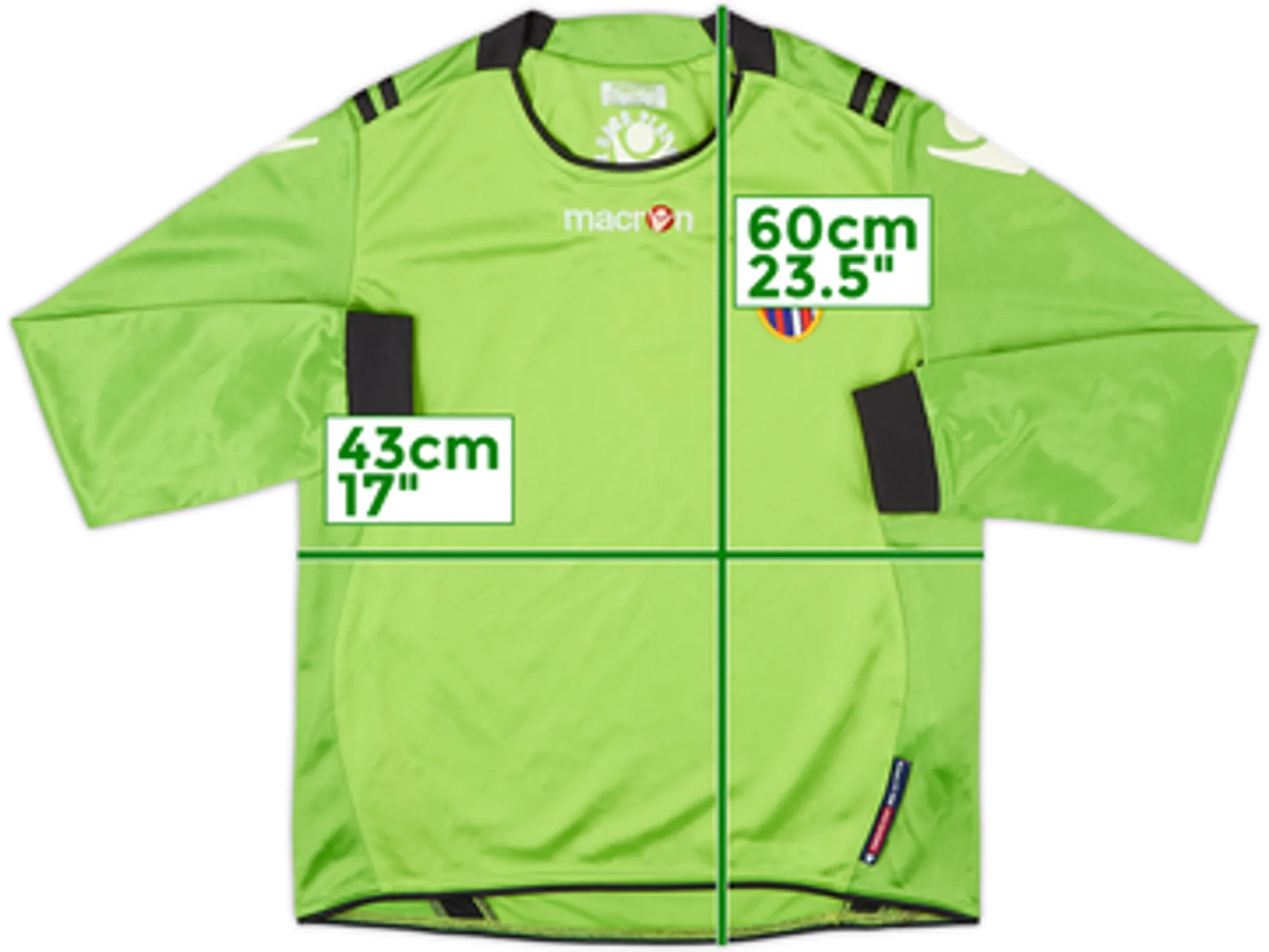 2008-09 Bologna GK Shirt - 9/10 - (XL.Boys)