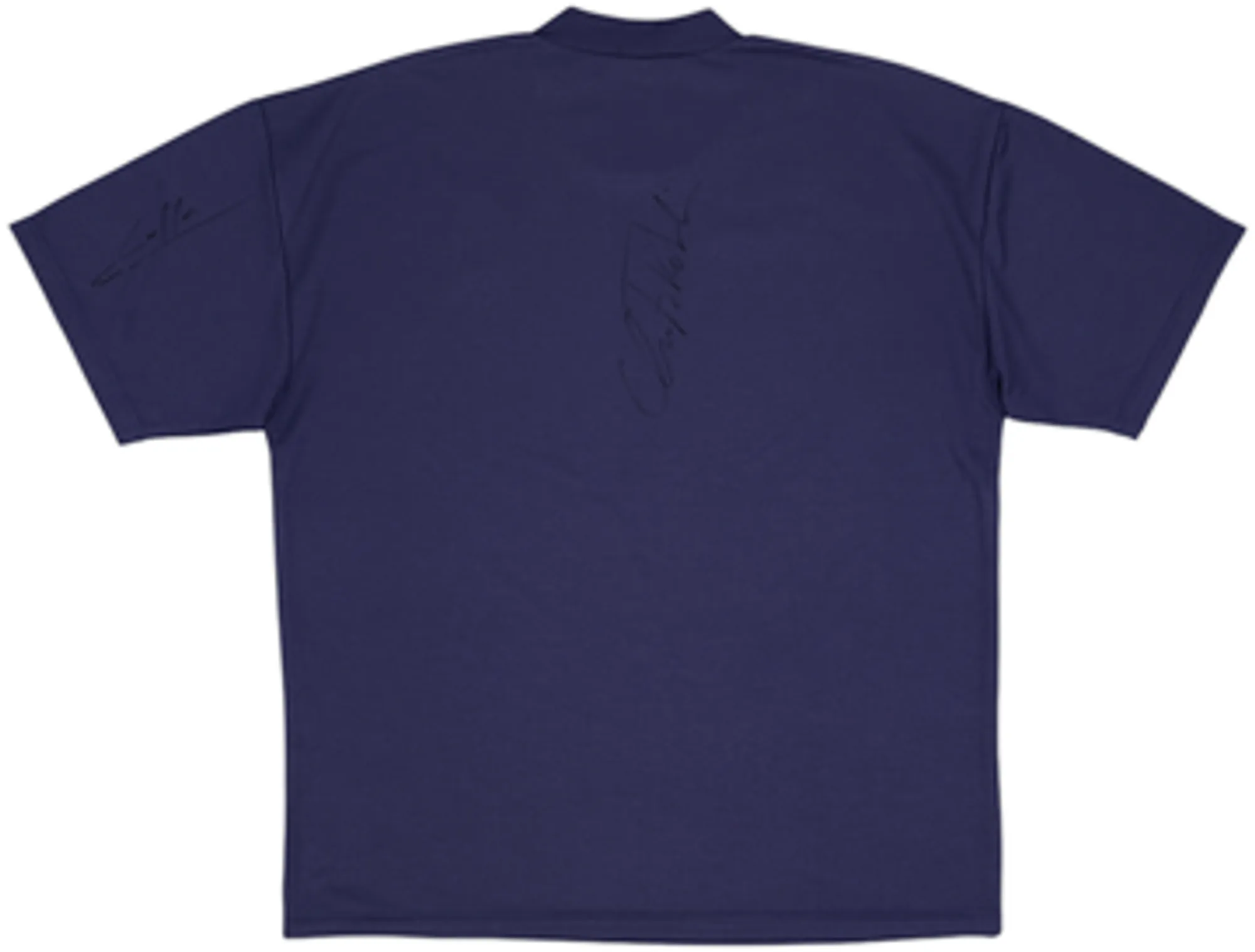 2001-02 Bologna Macron Signed Training Shirt - 8/10 - (L)