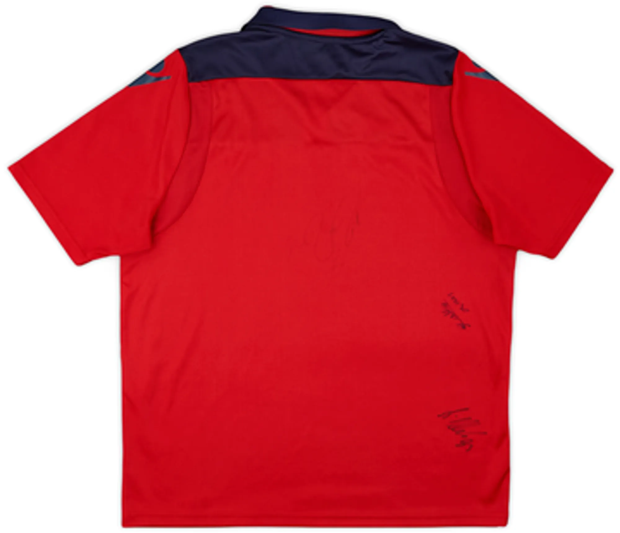 2014-15 Bologna Macron Signed Polo Shirt - 5/10 - (M)