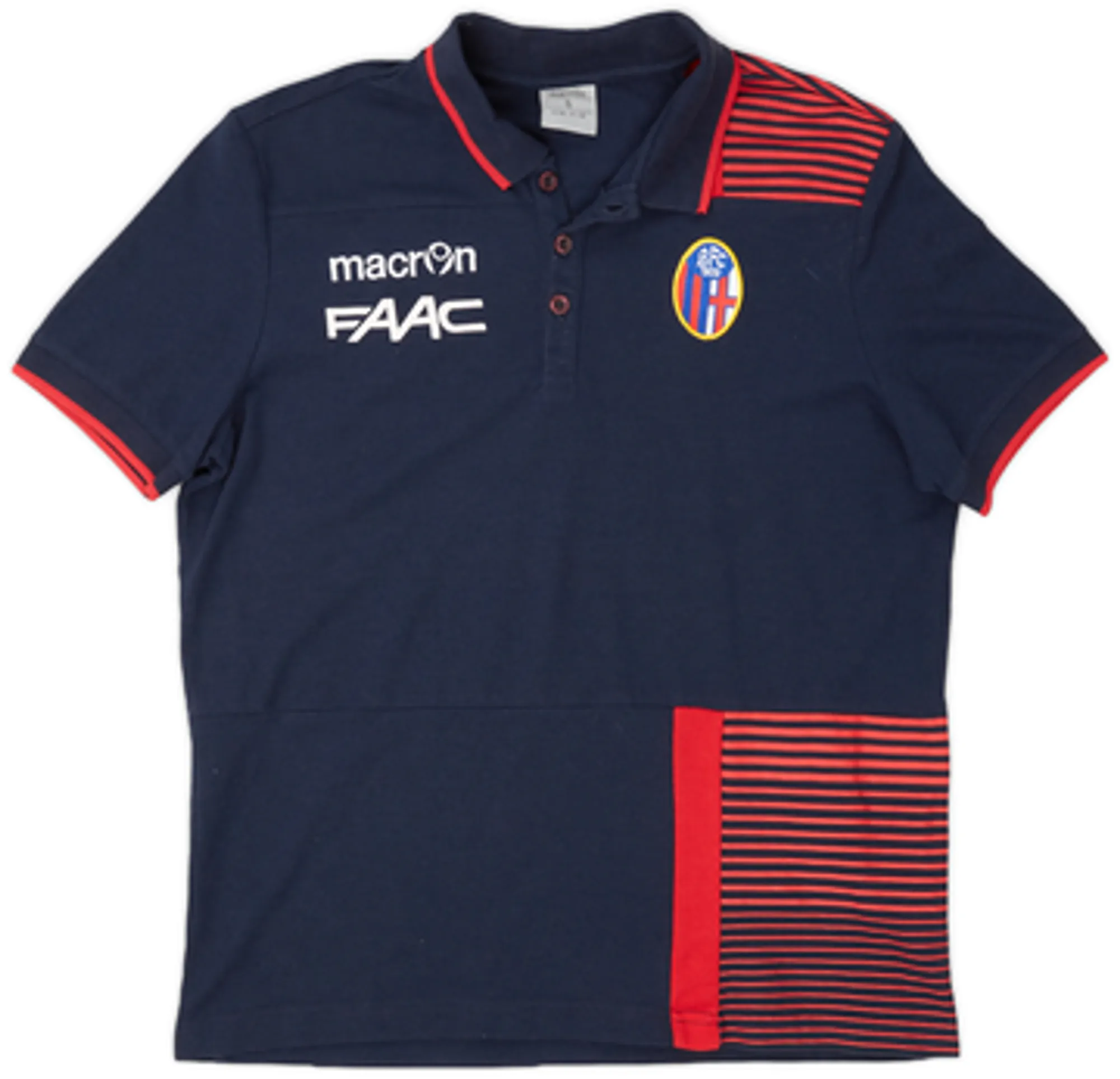 2016-17 Bologna Macron Polo Shirt - 7/10 - (S)