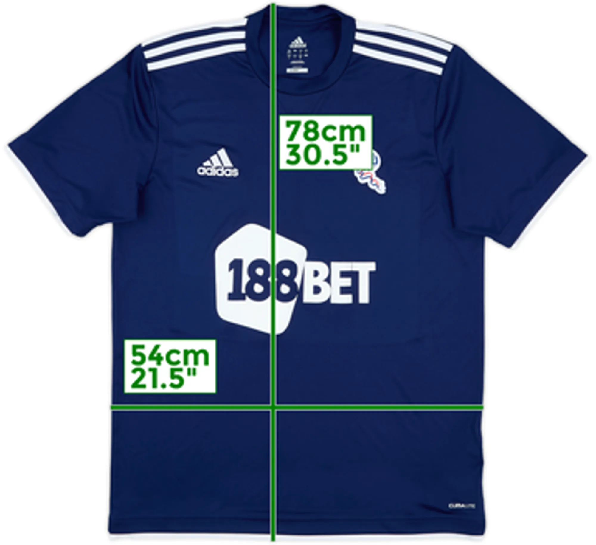 2011-12 Bolton Wanderers adidas Training Shirt - 8/10 - (L)