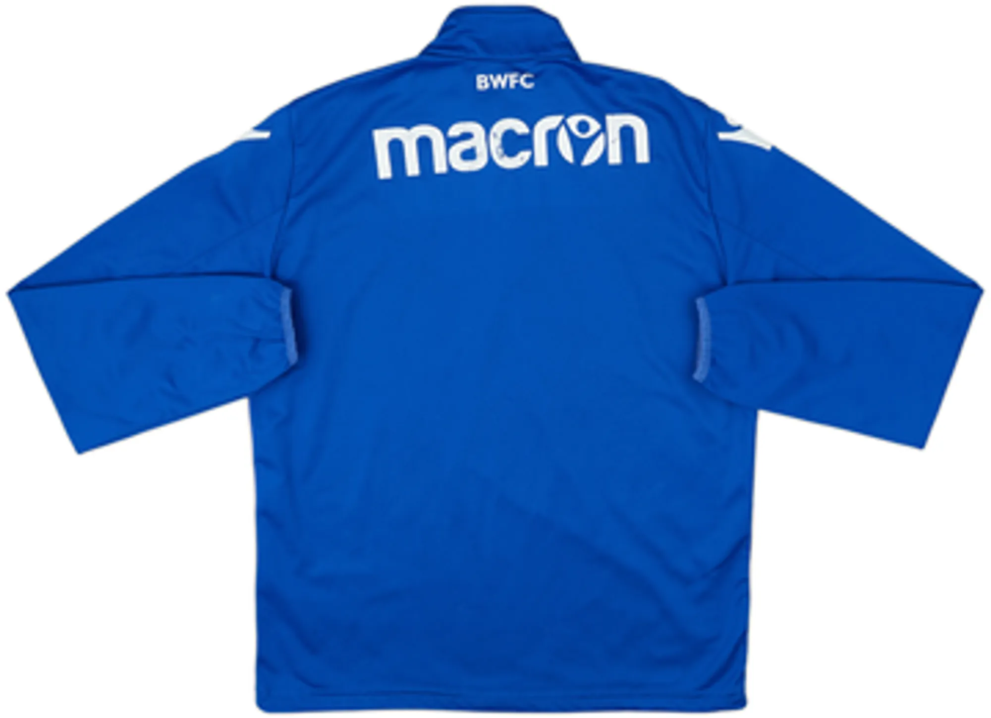 2016-17 Bolton Macron 1/4 Zip Sweat Top - 6/10 - (M)