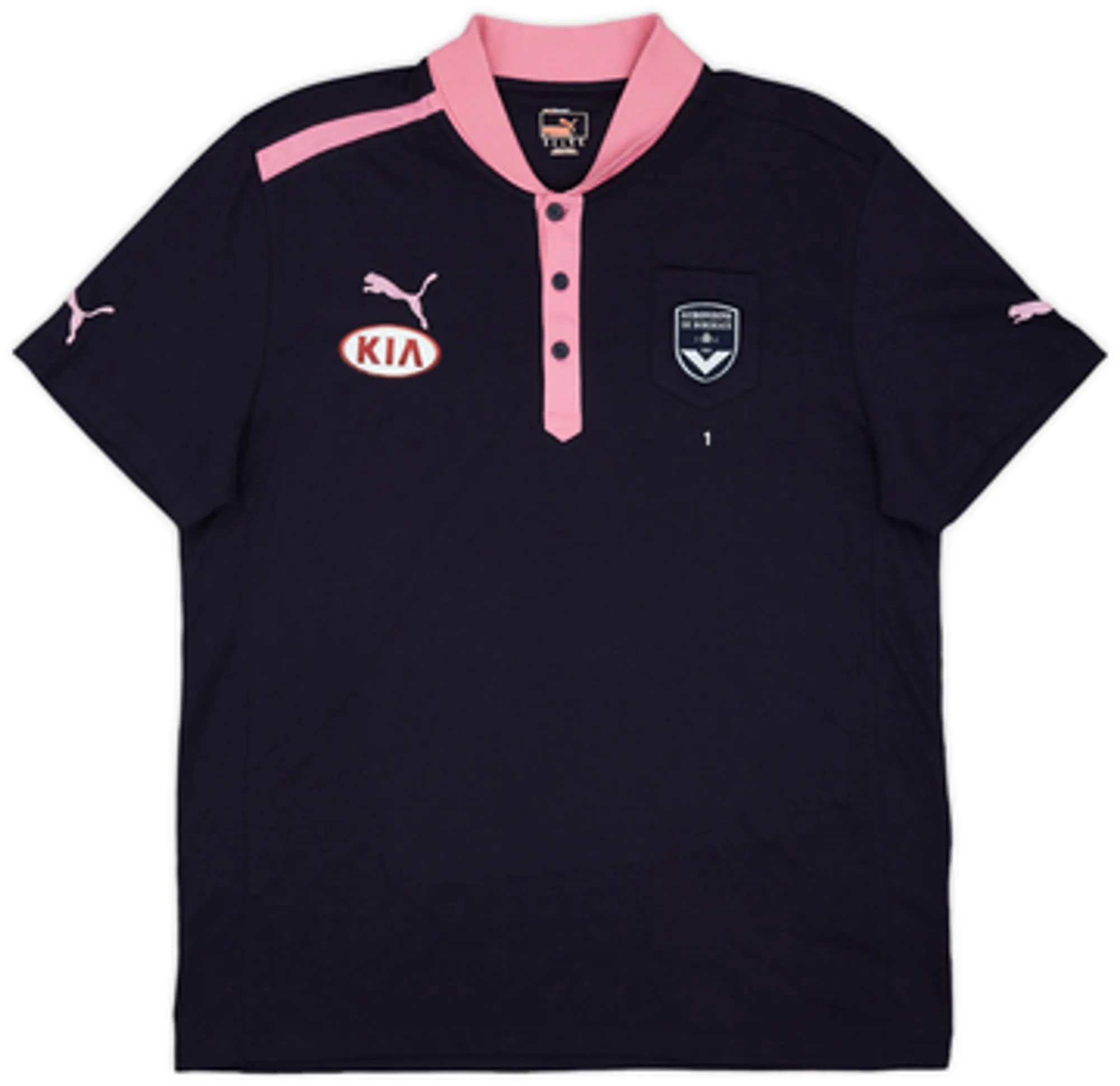 2012-13 Bordeaux Puma Player Issue Polo Shirt #1 - 8/10 - (XL)