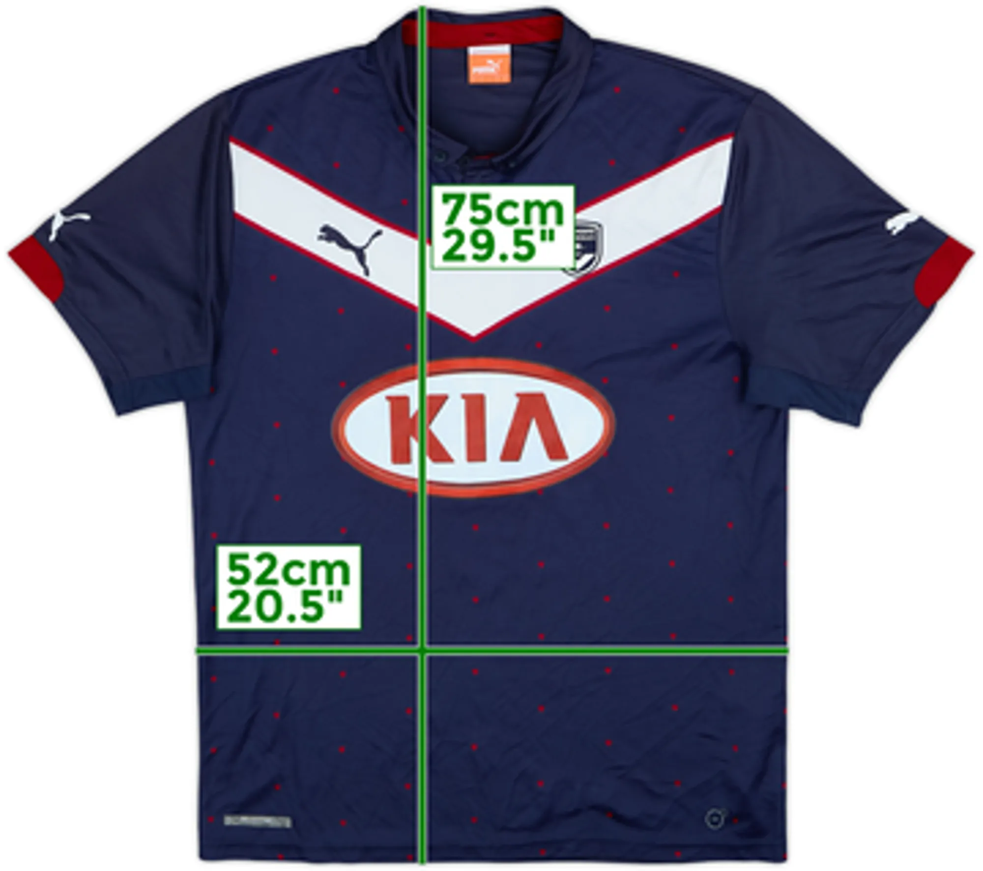 2014-15 Bordeaux Home Shirt - 8/10 - (L)