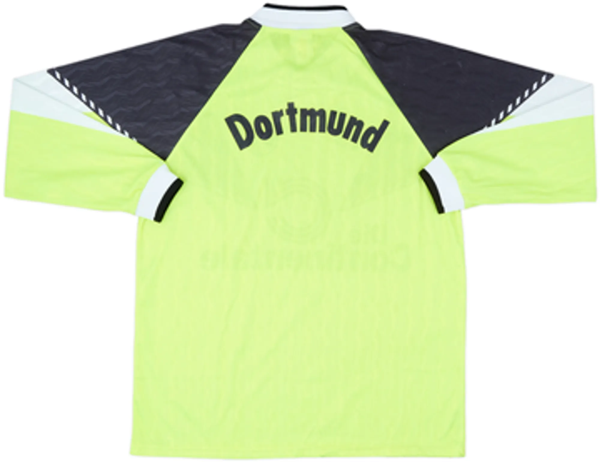 1990-91 Borussia Dortmund Home L/S Shirt - 8/10 - (L)