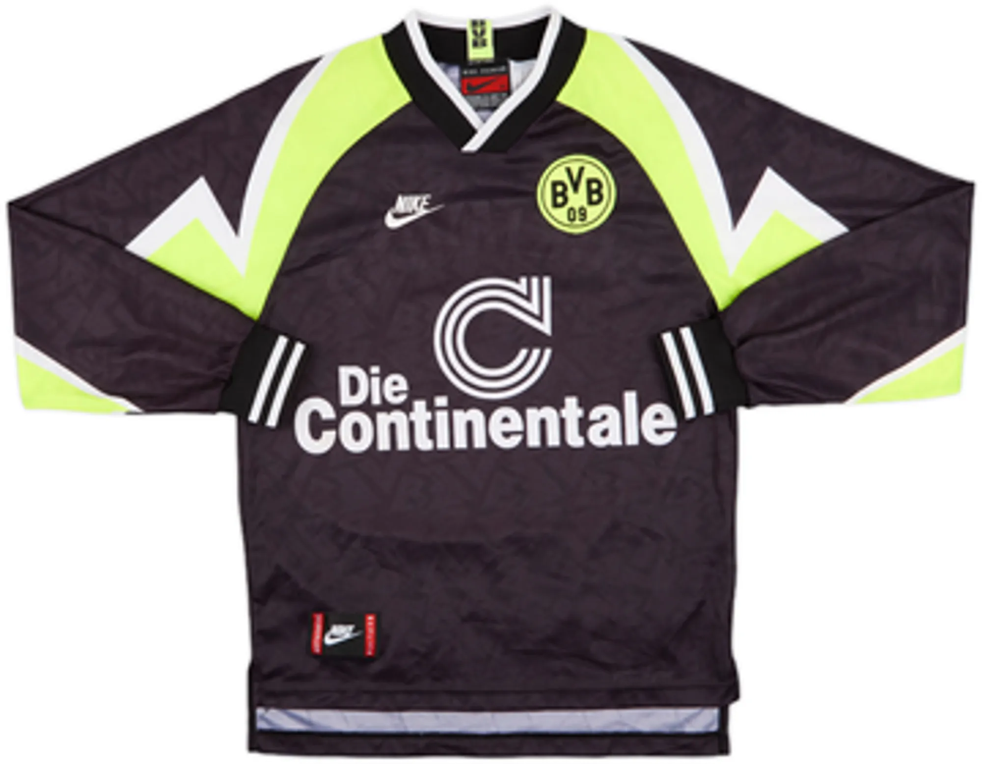 1995-96 Borussia Dortmund Away Shirt Moller #10 - 9/10 - (XS)