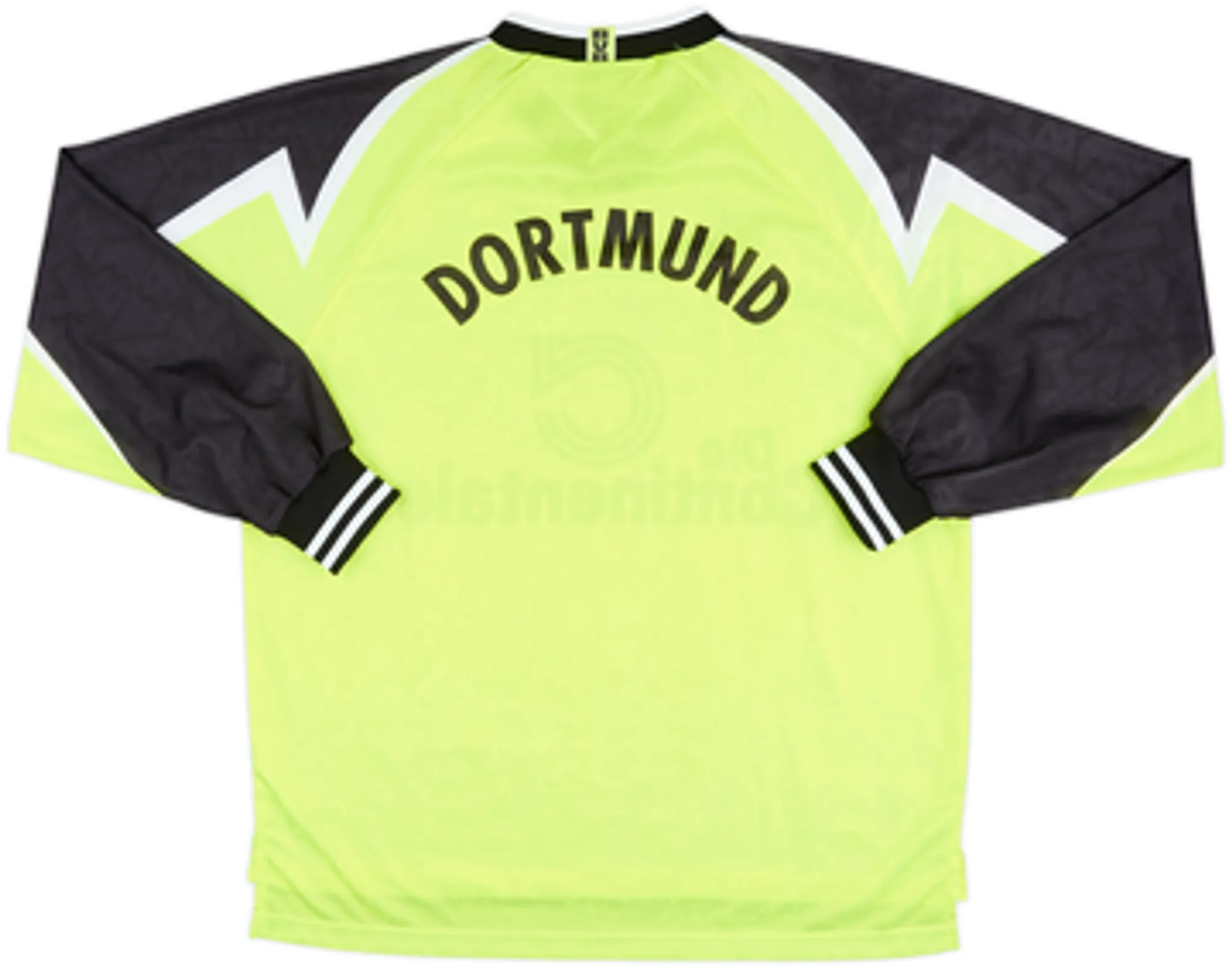 1995-96 Borussia Dortmund Home L/S Shirt - 7/10 - (M)