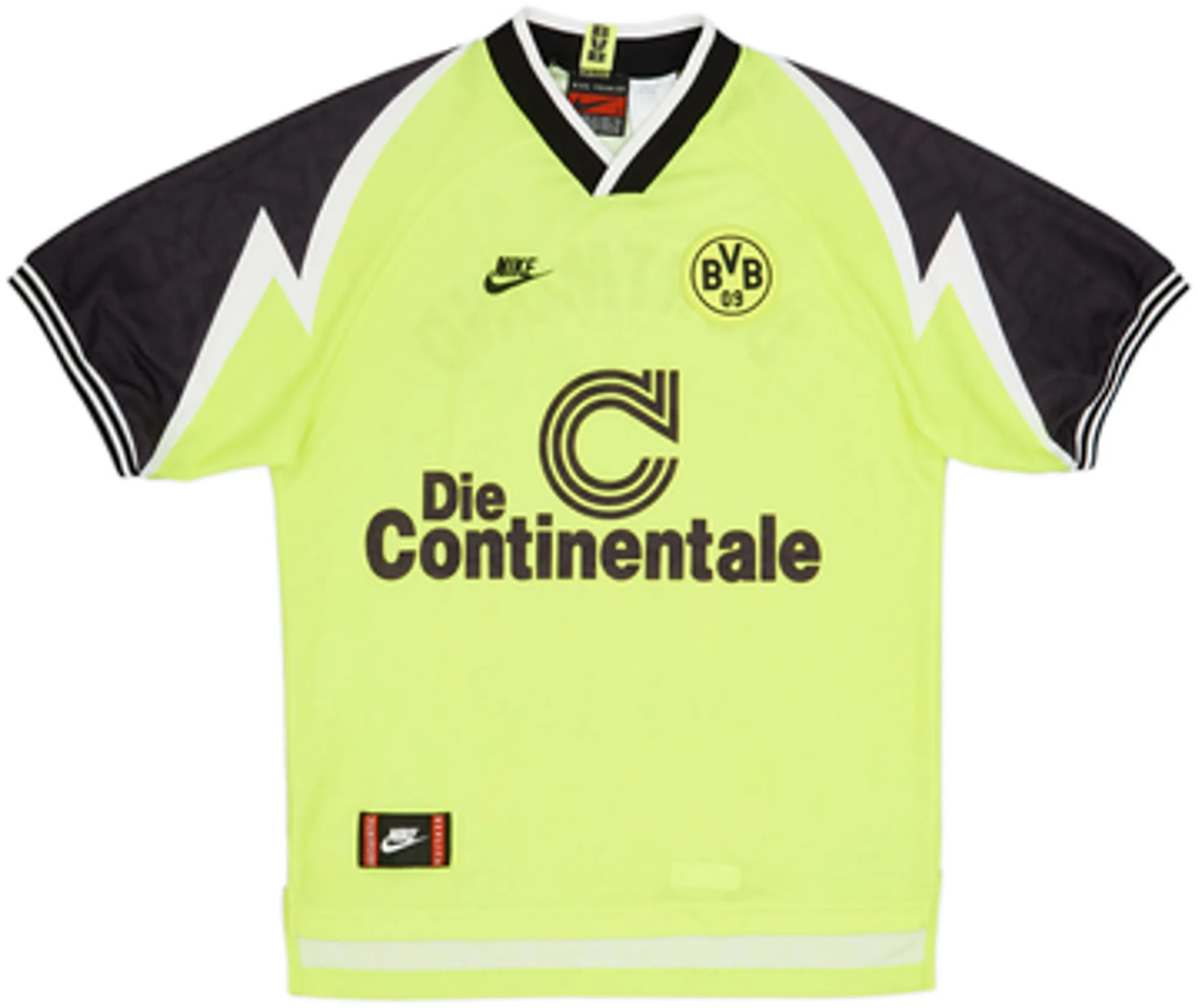 1995-96 Borussia Dortmund Home Shirt Moller #10 - 8/10 - (S)