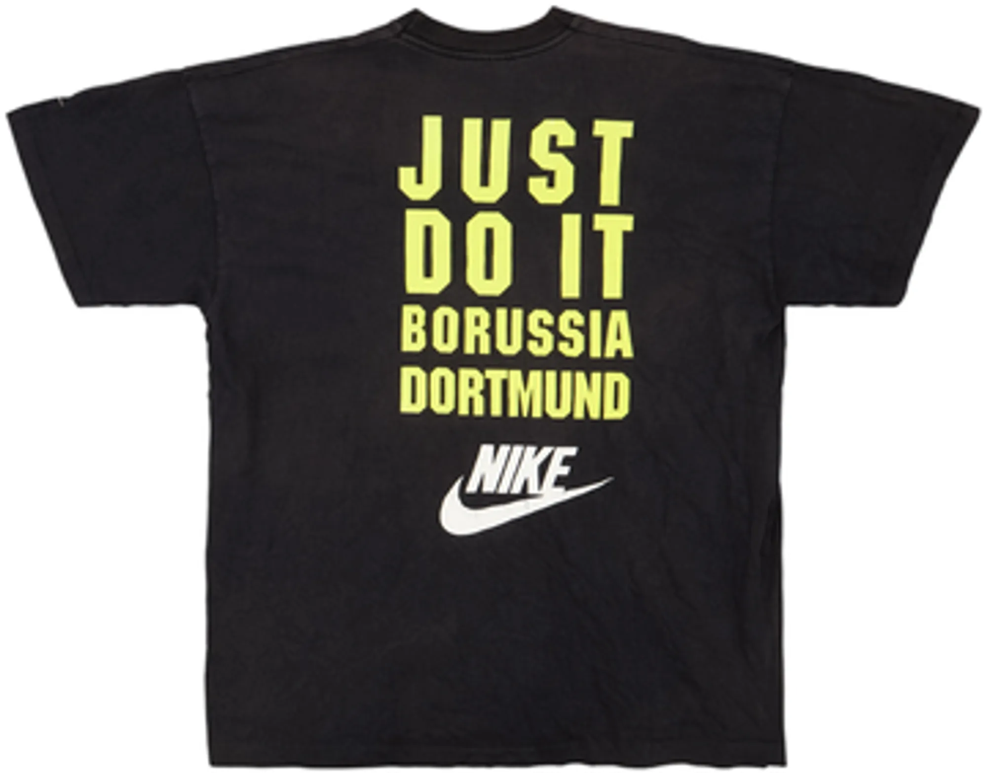 1995-96 Borussia Dortmund Nike Graphic Shirt - 6/10 - (XL)