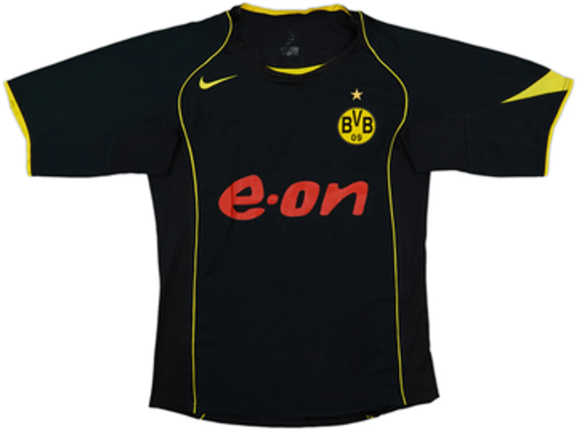 2004-05 Borussia Dortmund Away Shirt Ewerthon #12 - 7/10 - (XL.Boys)