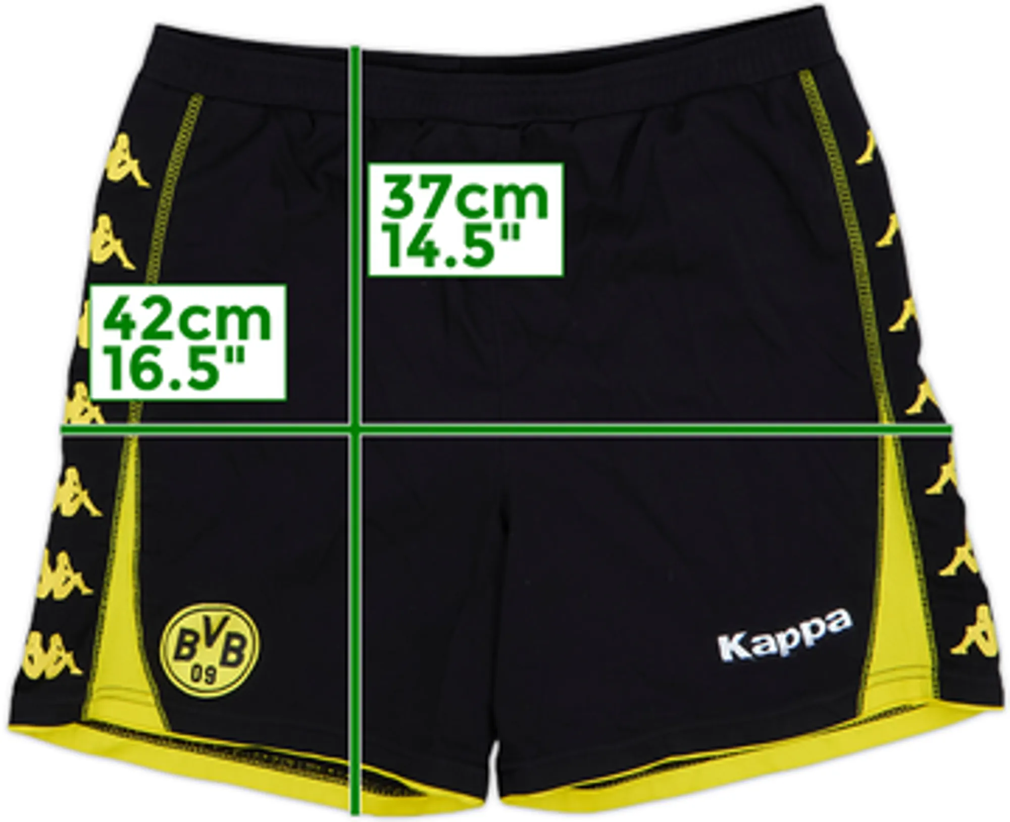 2009-10 Borussia Dortmund Home Shorts - 9/10 - (M)