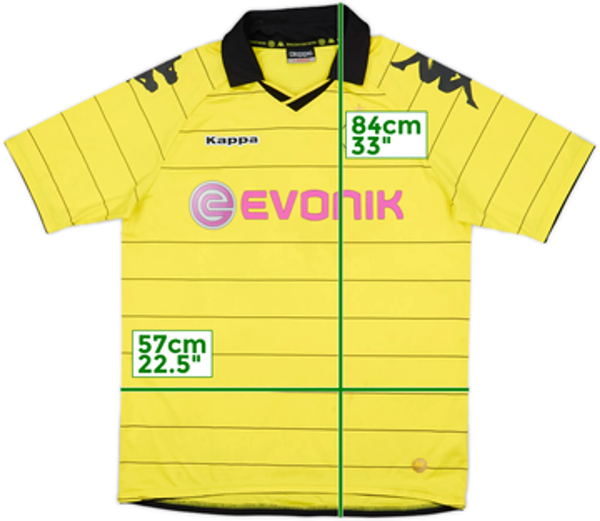 2010-11 Borussia Dortmund Home Shirt Lewandowski #7 - 5/10 - (L)