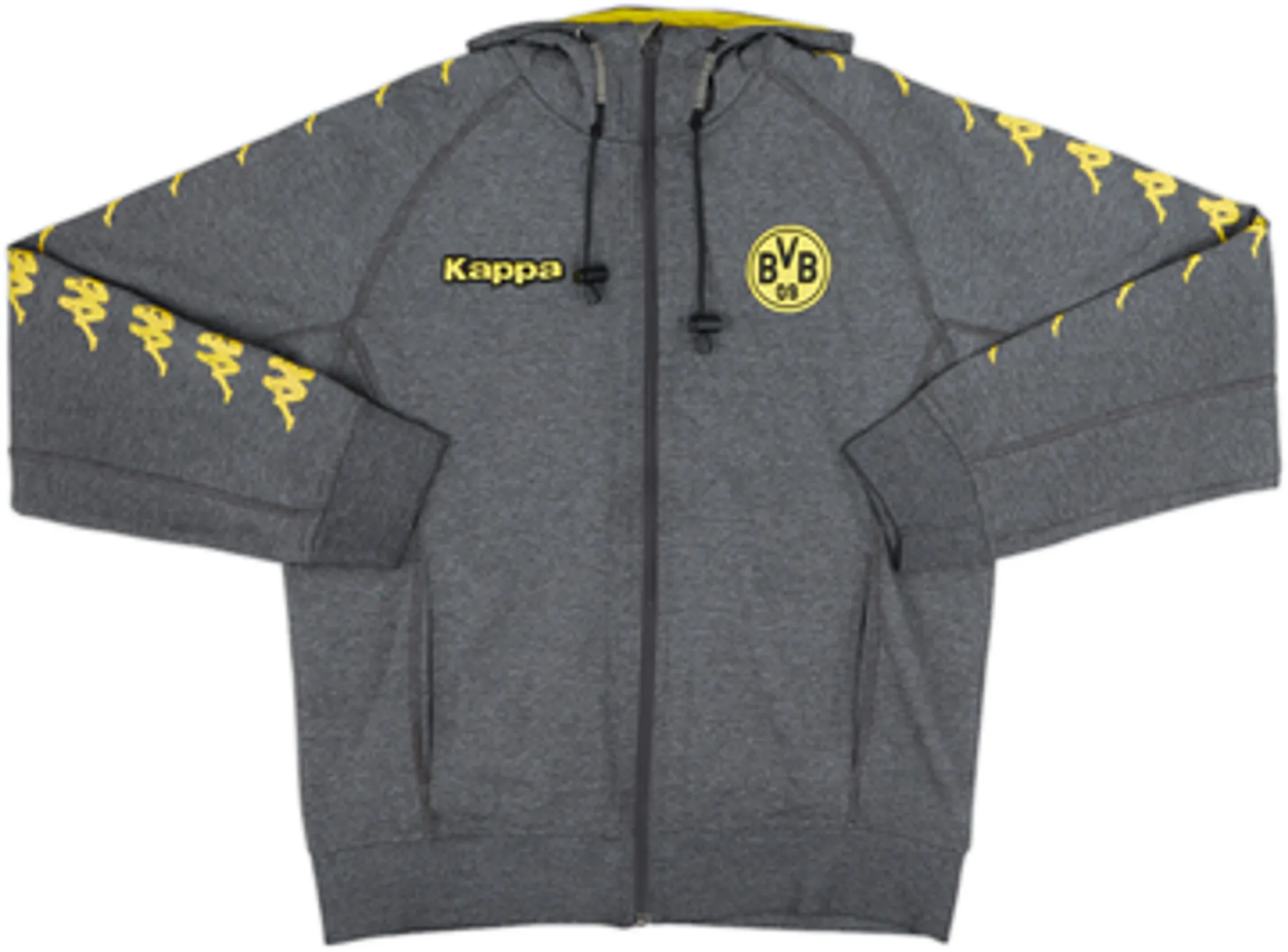 2010-11 Borussia Dortmund Kappa Hooded Track Jacket - 6/10 - (M)