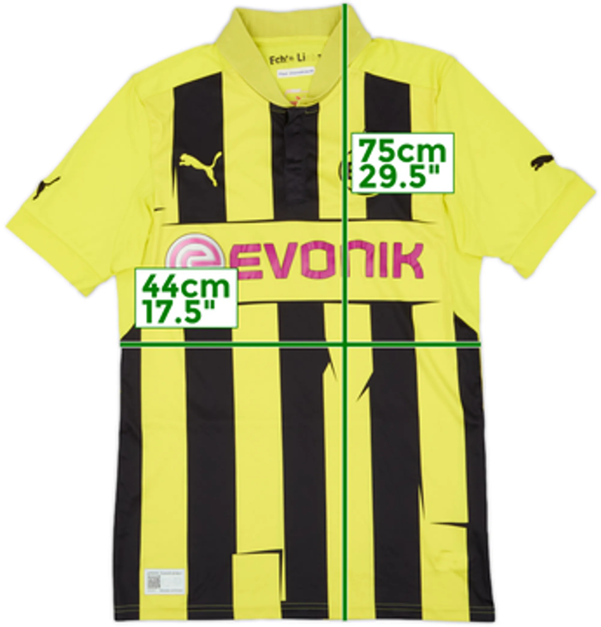 2012-13 Borussia Dortmund European Home Shirt - 5/10 - (M)