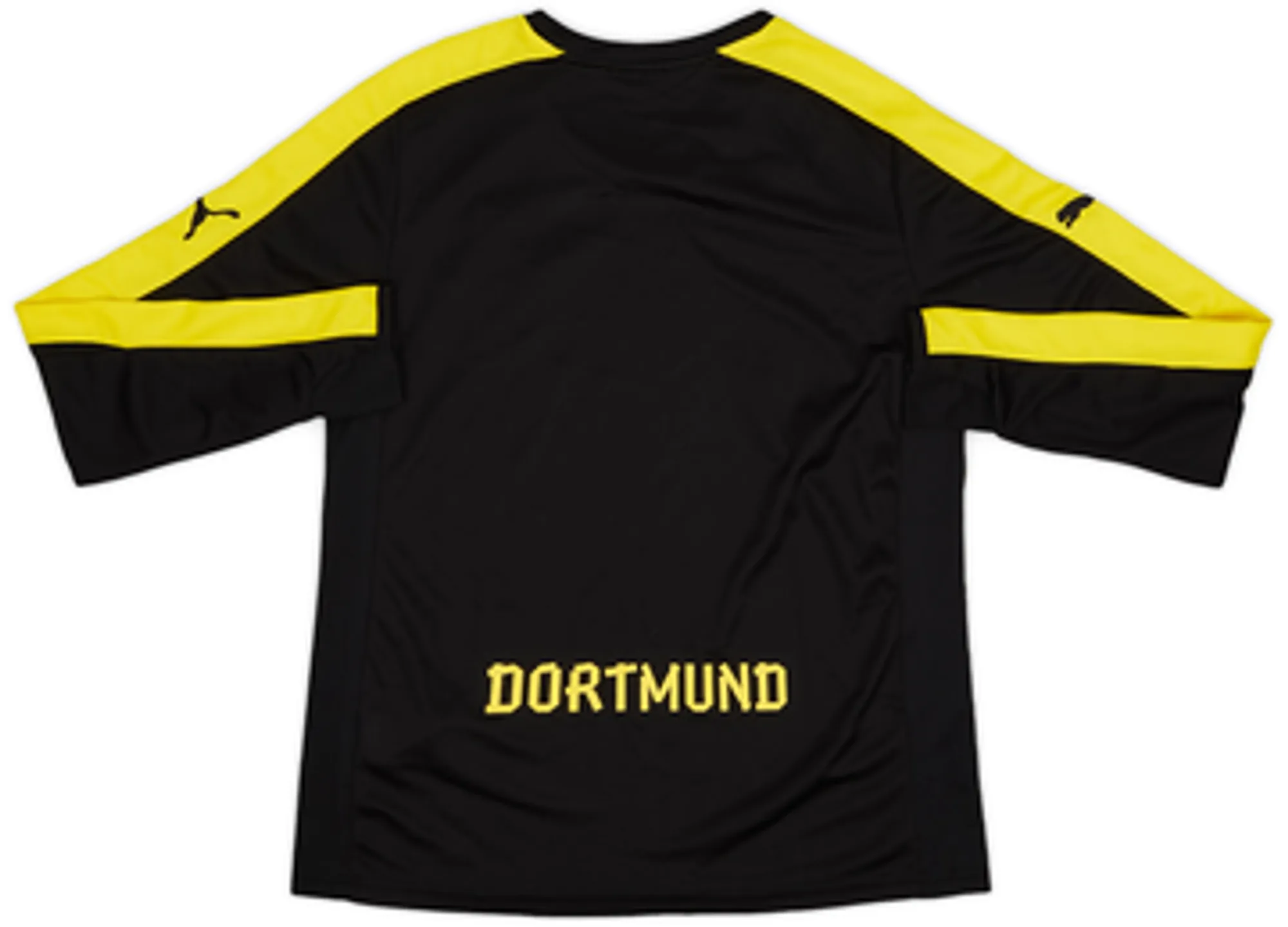 2013-14 Borussia Dortmund Away L/S Shirt - 7/10 - (XL.Boys)