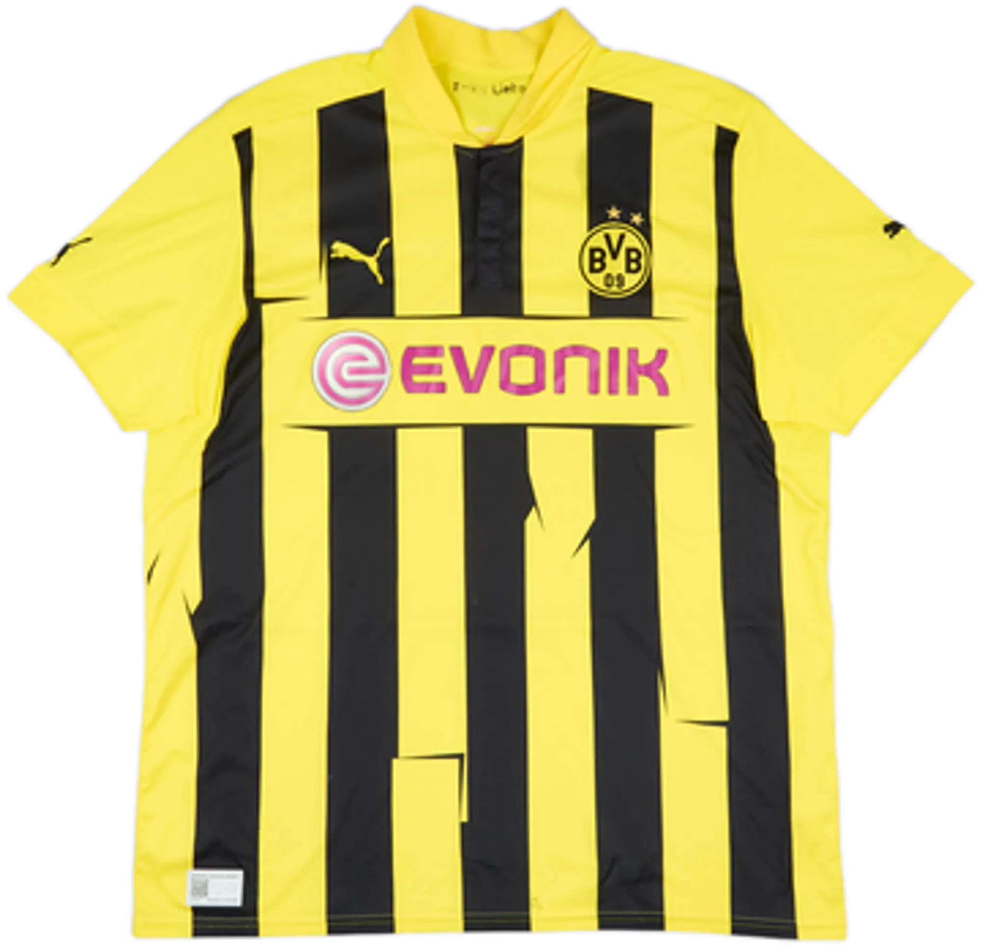 2012-13 Borussia Dortmund European Home Shirt Hummels #15 - 7/10 - (3XL)