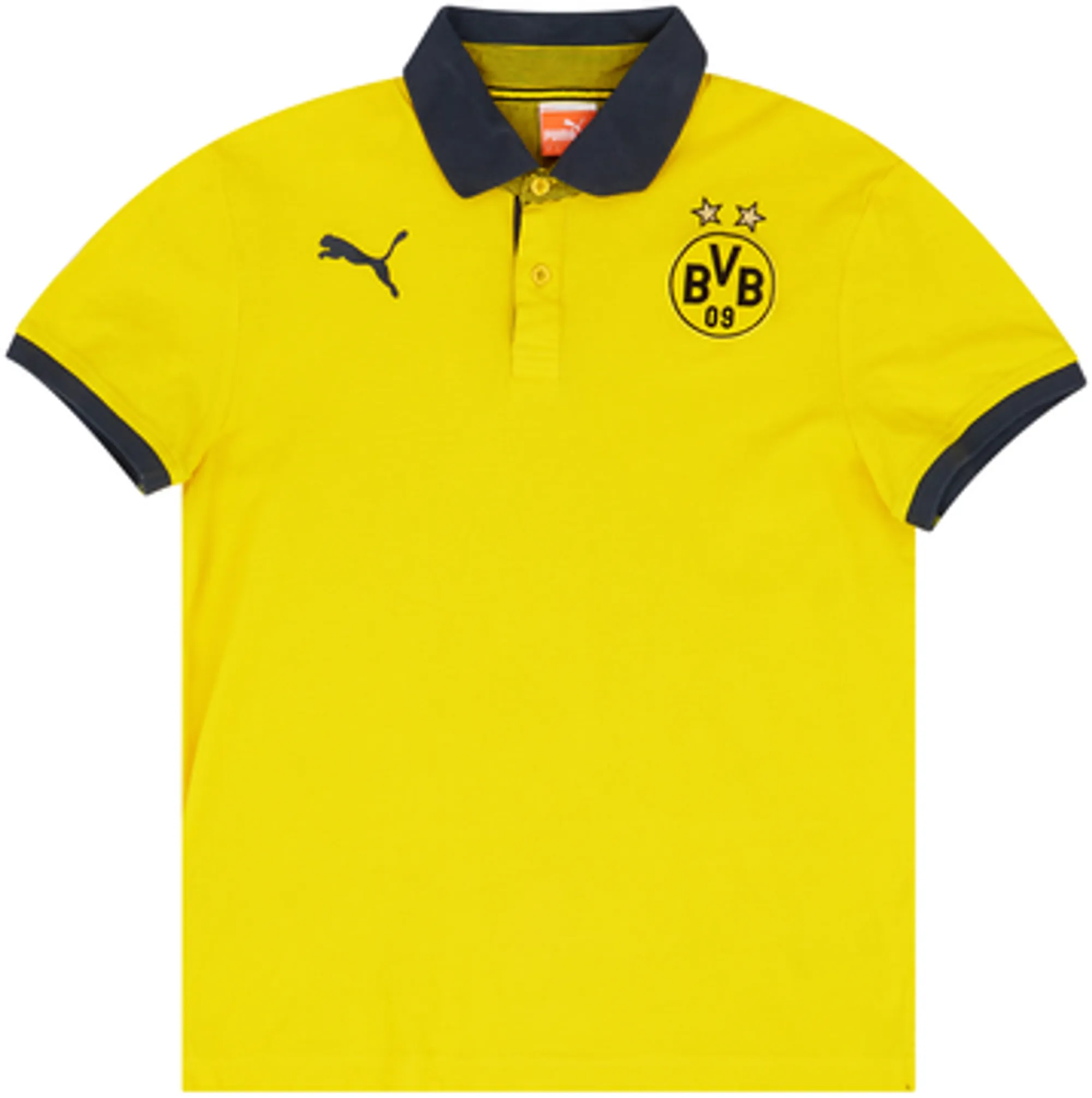 2013-14 Borussia Dortmund Puma Polo Shirt - 8/10 - (S)