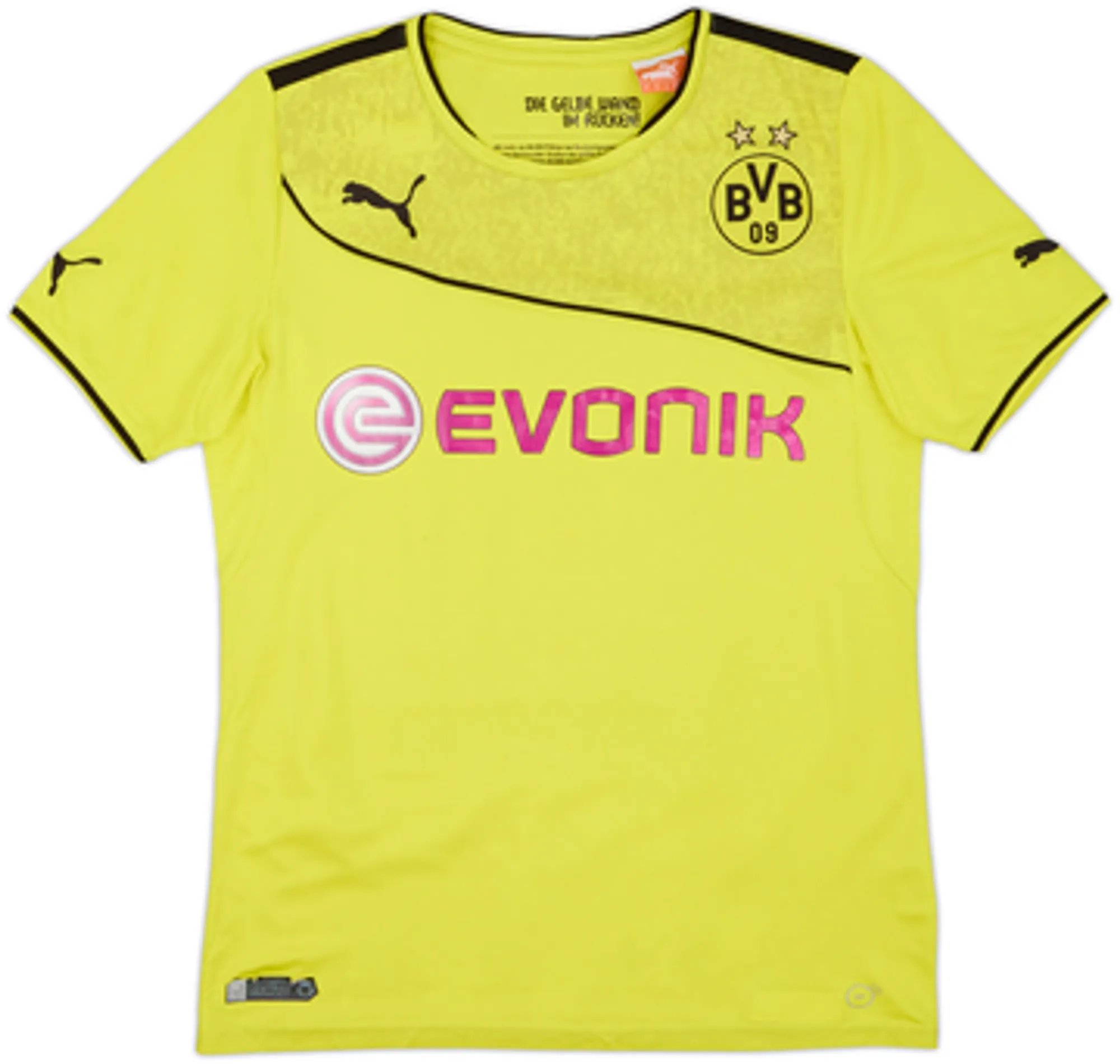 2013-14 Dortmund CL Home Shirt Aubameyang #17 - 5/10 - (S)