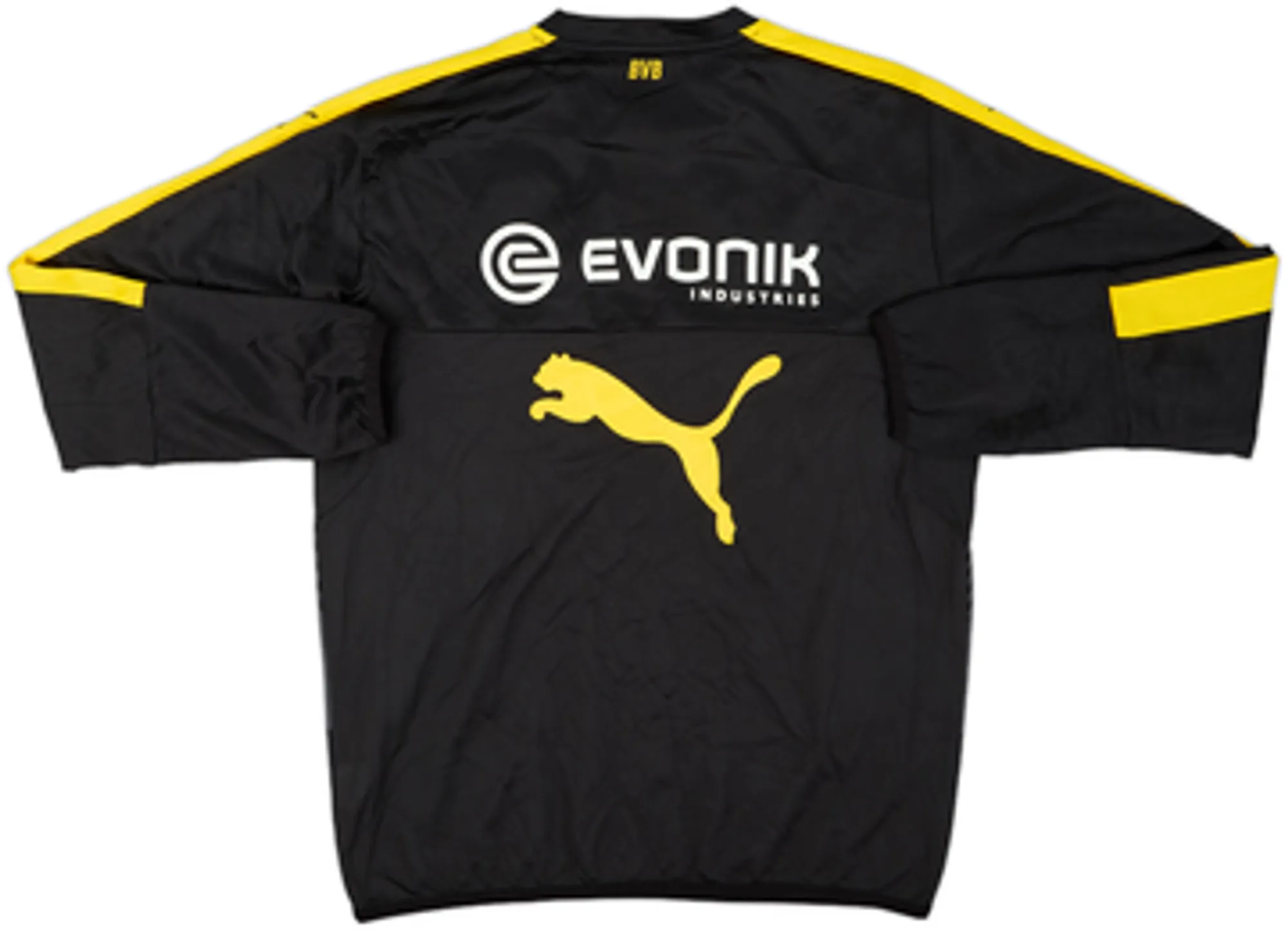 2014-15 Borussia Dortmund Puma 1/4 Zip Drill Top - 10/10 - (L)